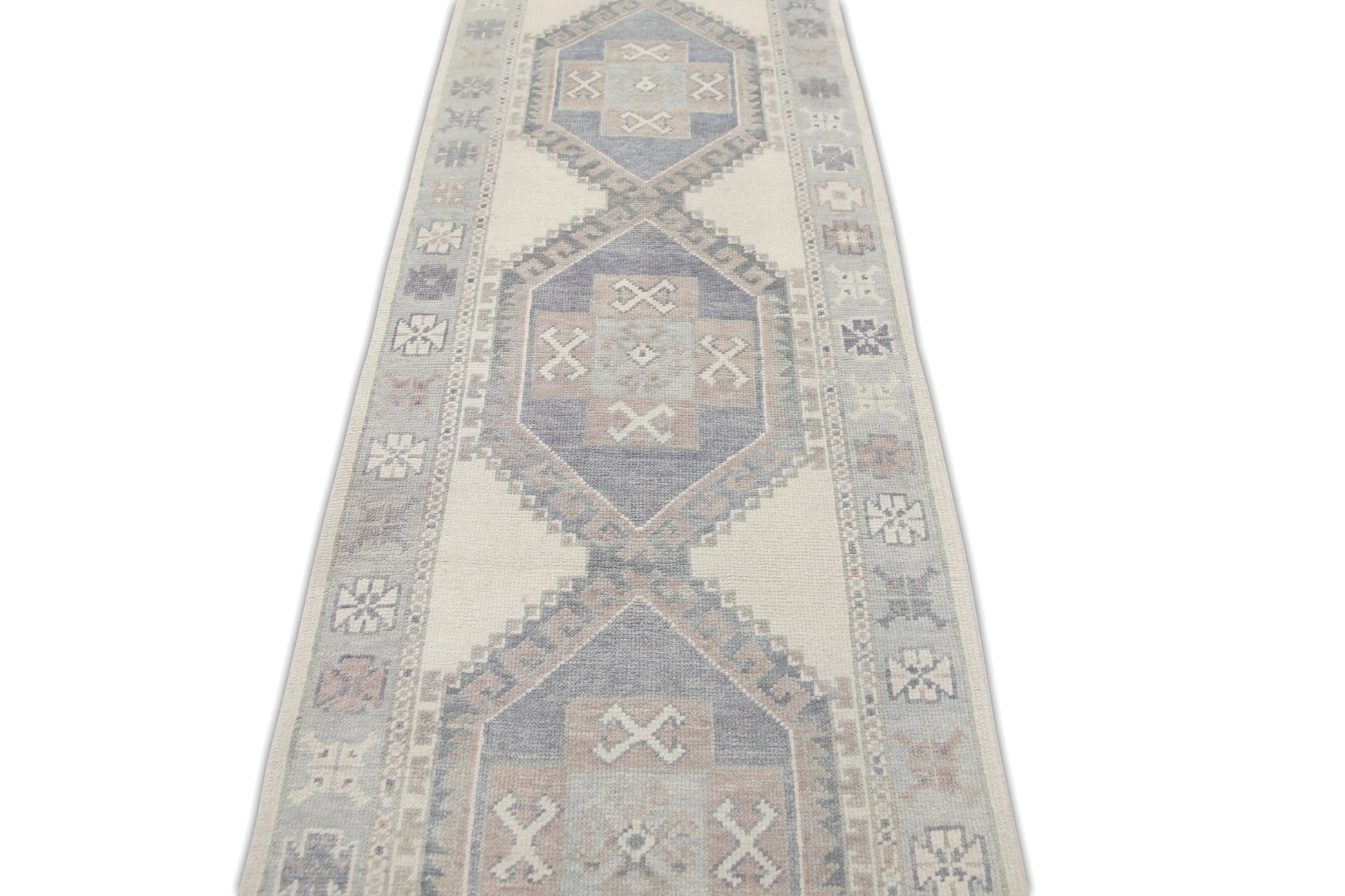Turkish Oushak Rug 3'1" x 16'8" #6739
