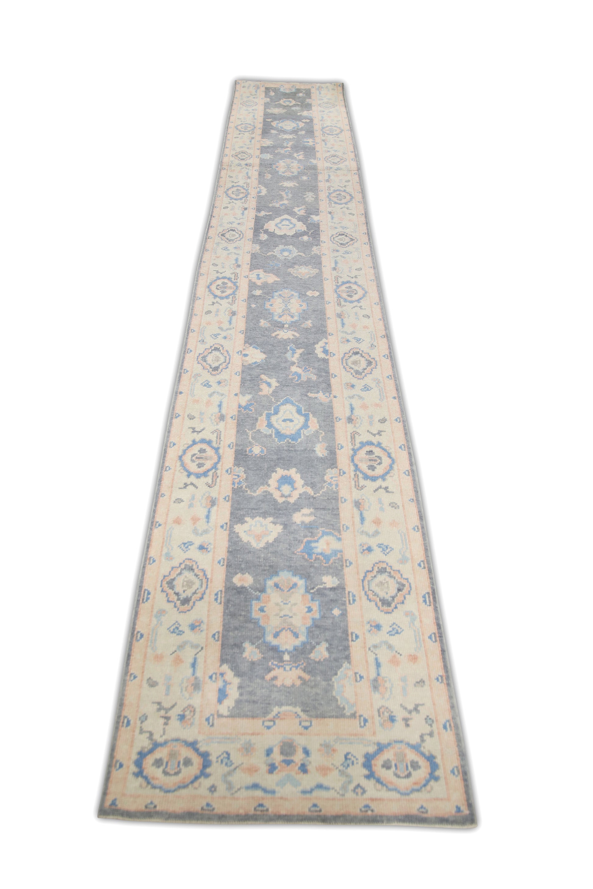 Turkish Oushak Rug 2'11" x 17' #1082
