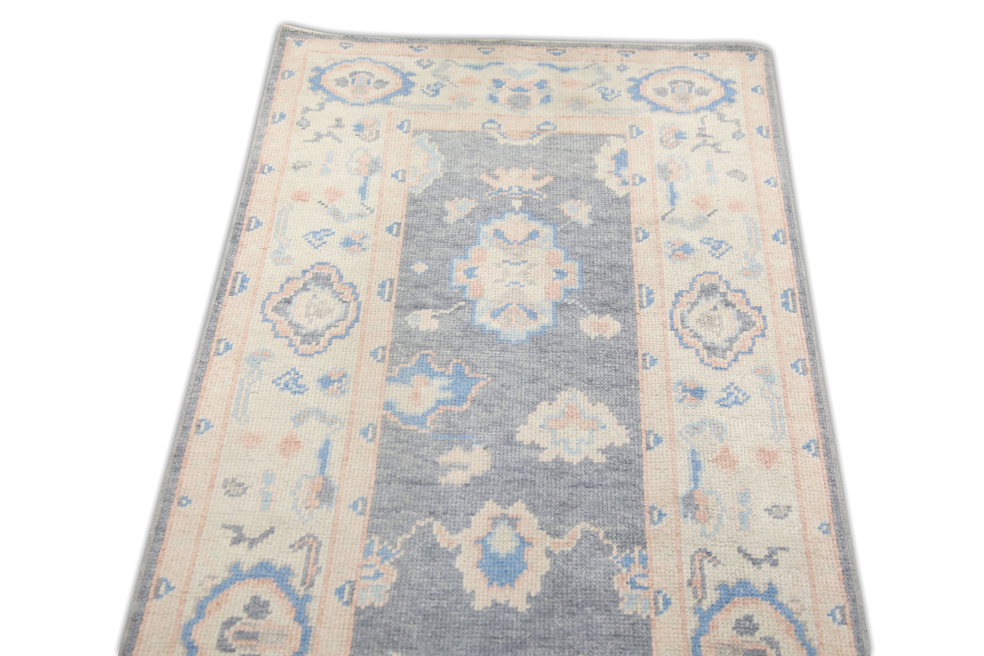Turkish Oushak Rug 2'11" x 17' #1082
