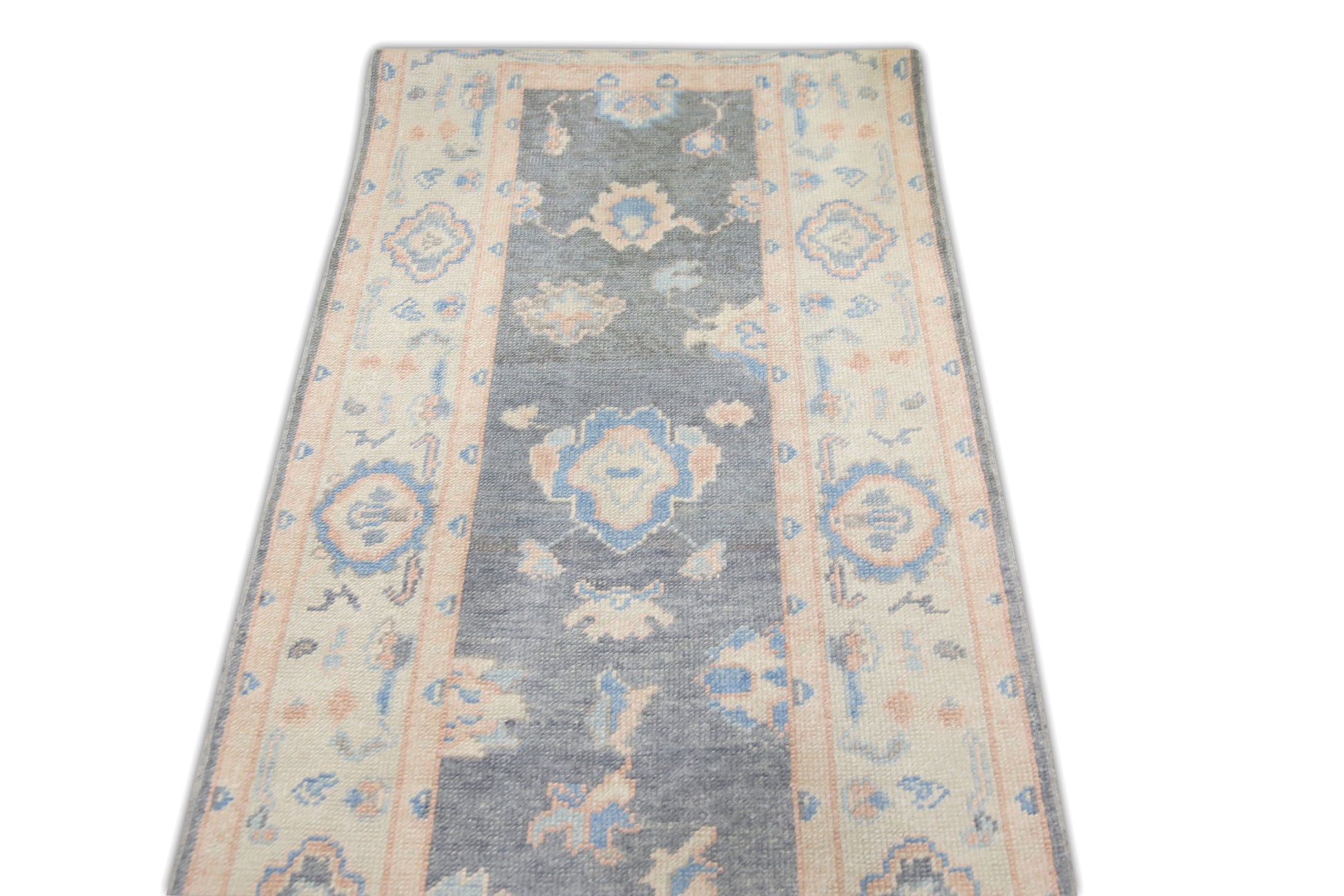 Turkish Oushak Rug 2'11" x 17' #1082