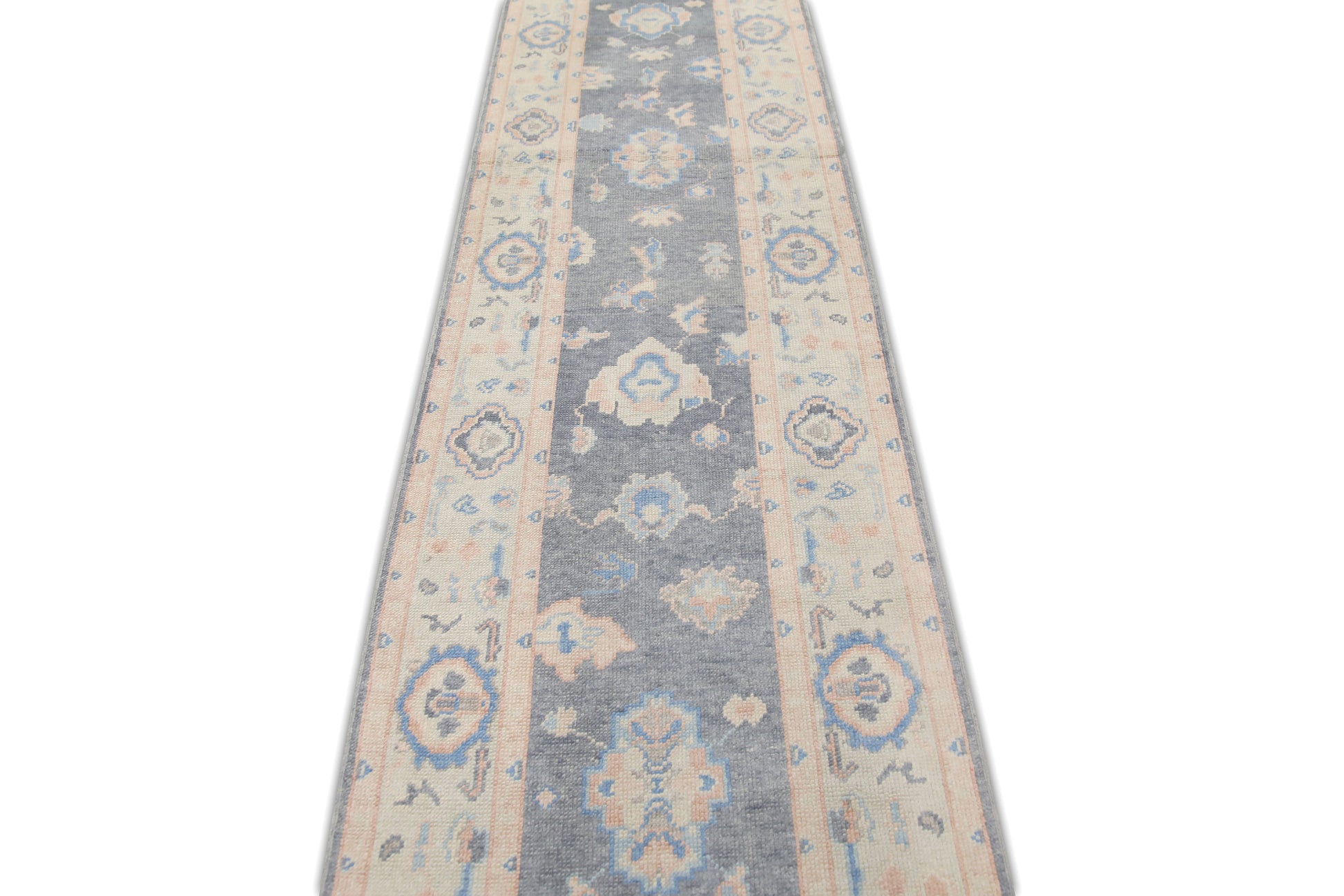 Turkish Oushak Rug 2'11" x 17' #1082