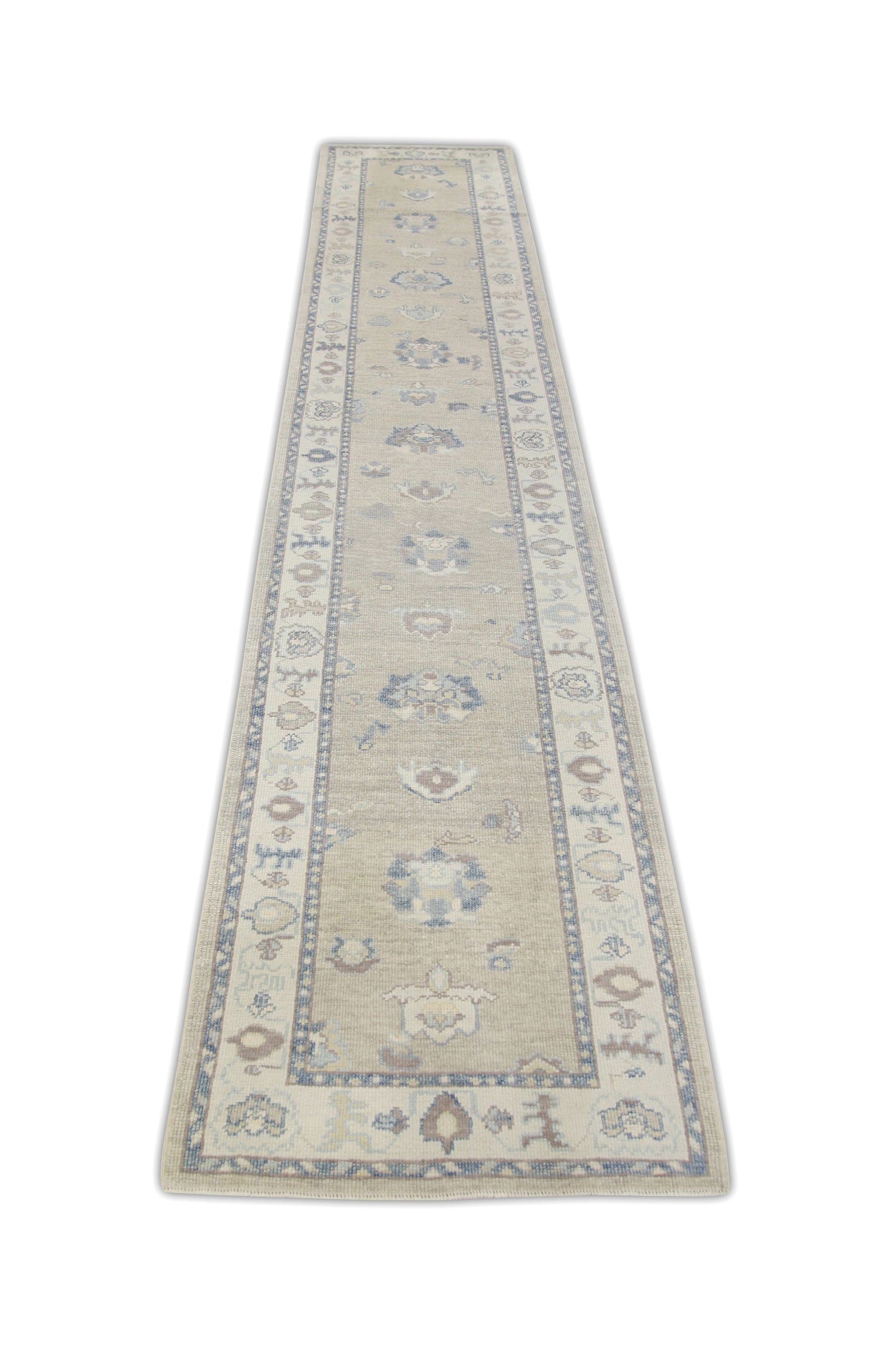 Turkish Oushak Rug 3'1" x 15'5" #7175