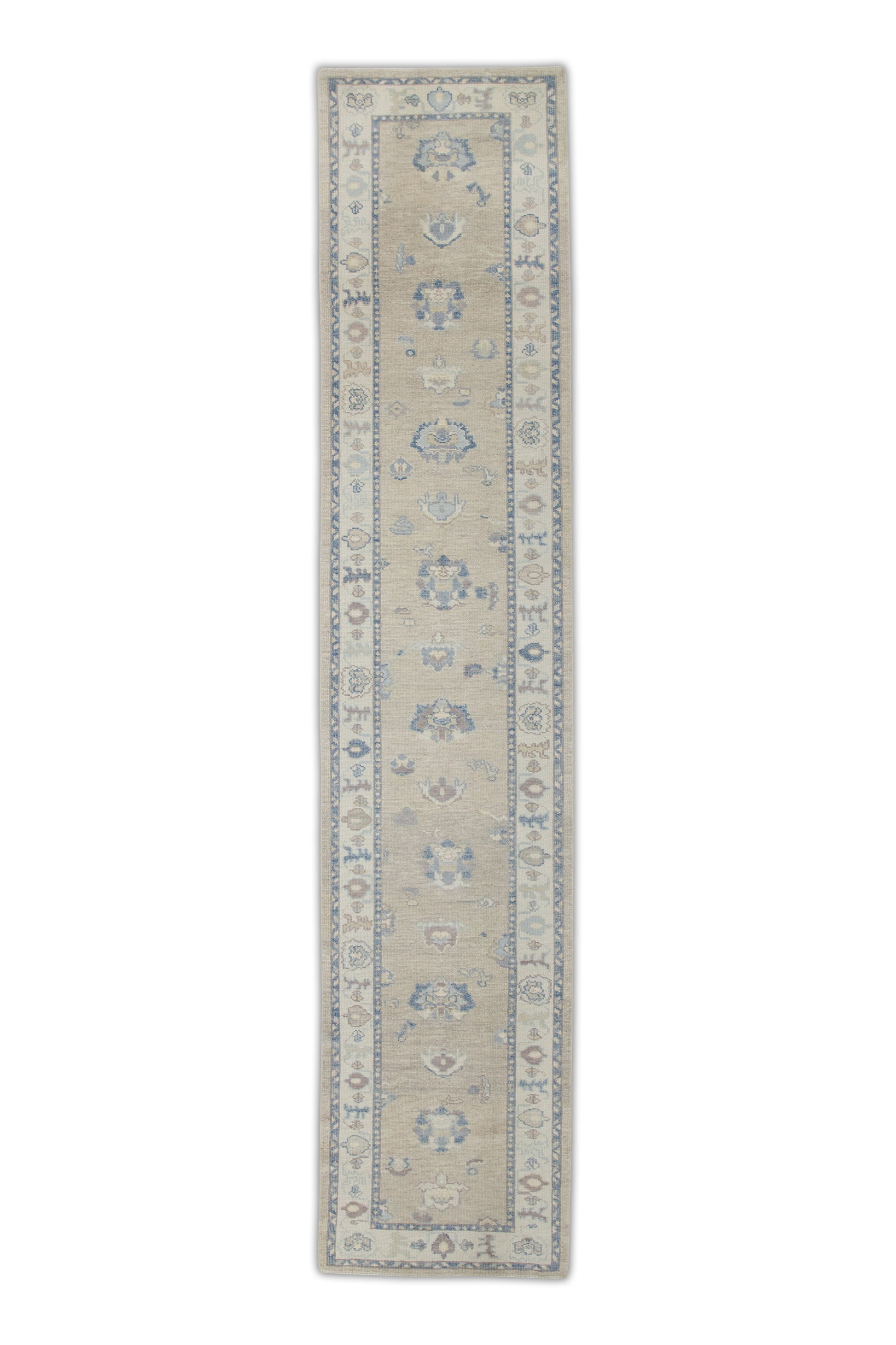 Turkish Oushak Rug 3'1" x 15'5" #7175