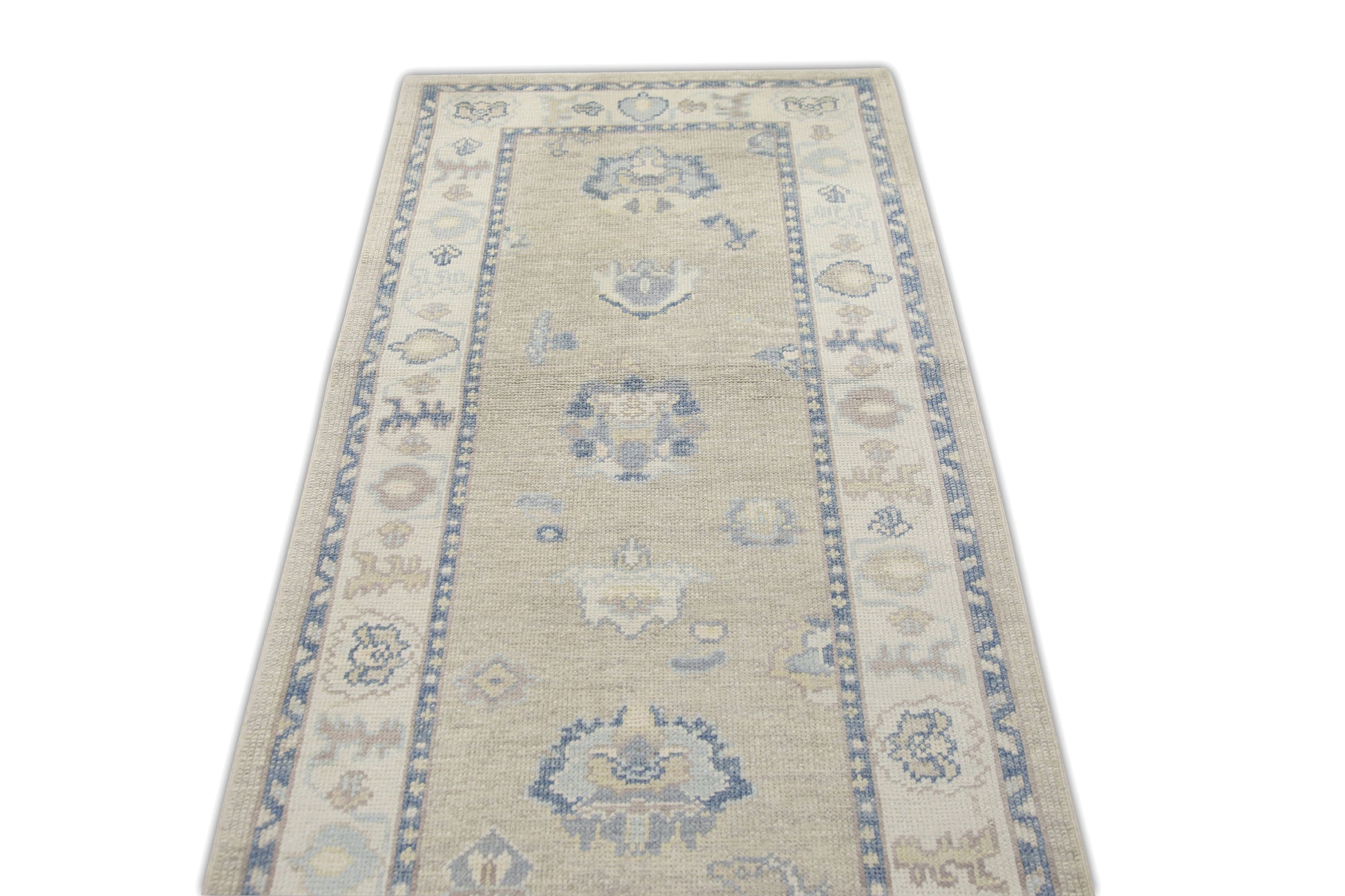 Turkish Oushak Rug 3'1" x 15'5" #7175