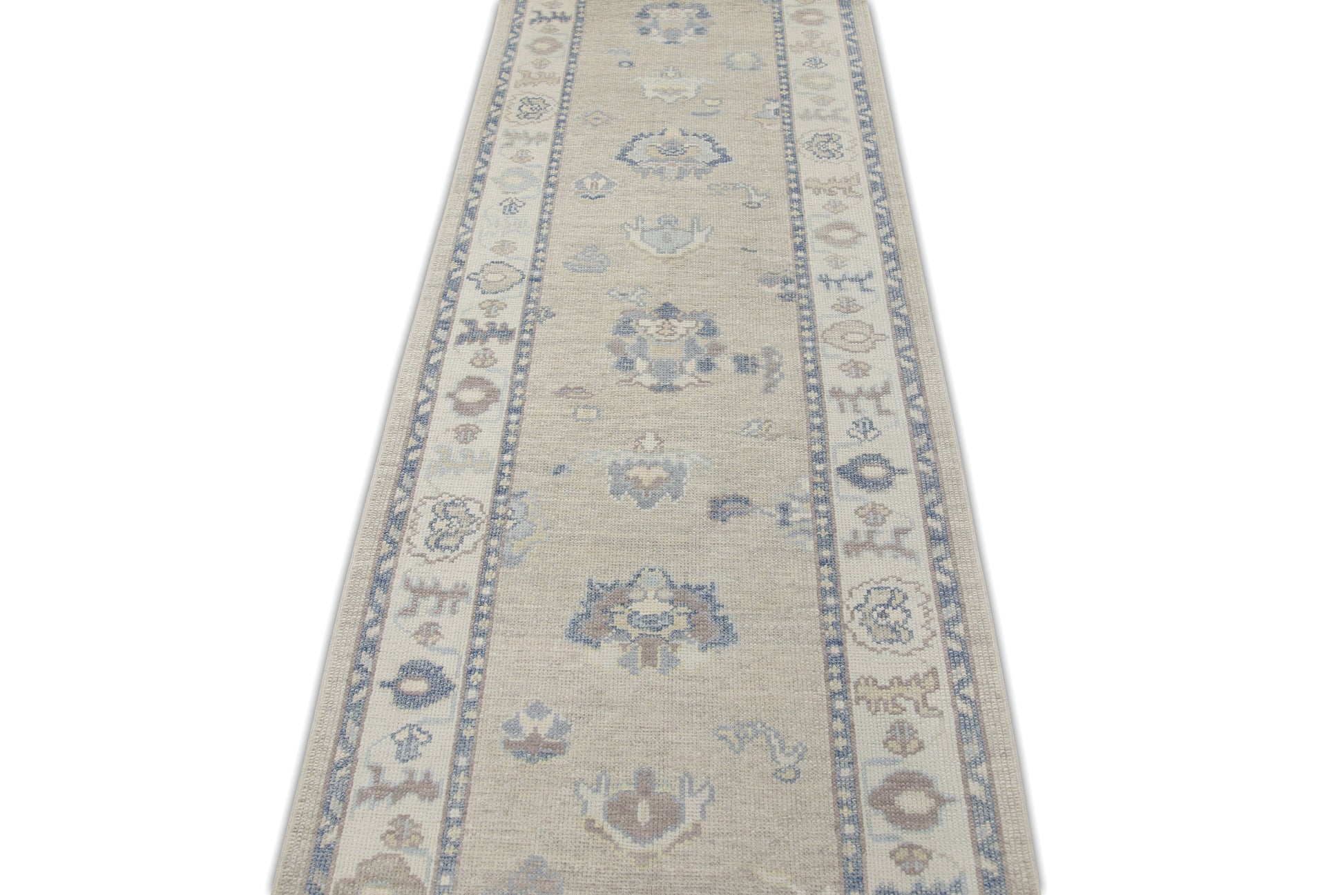 Turkish Oushak Rug 3'1" x 15'5" #7175