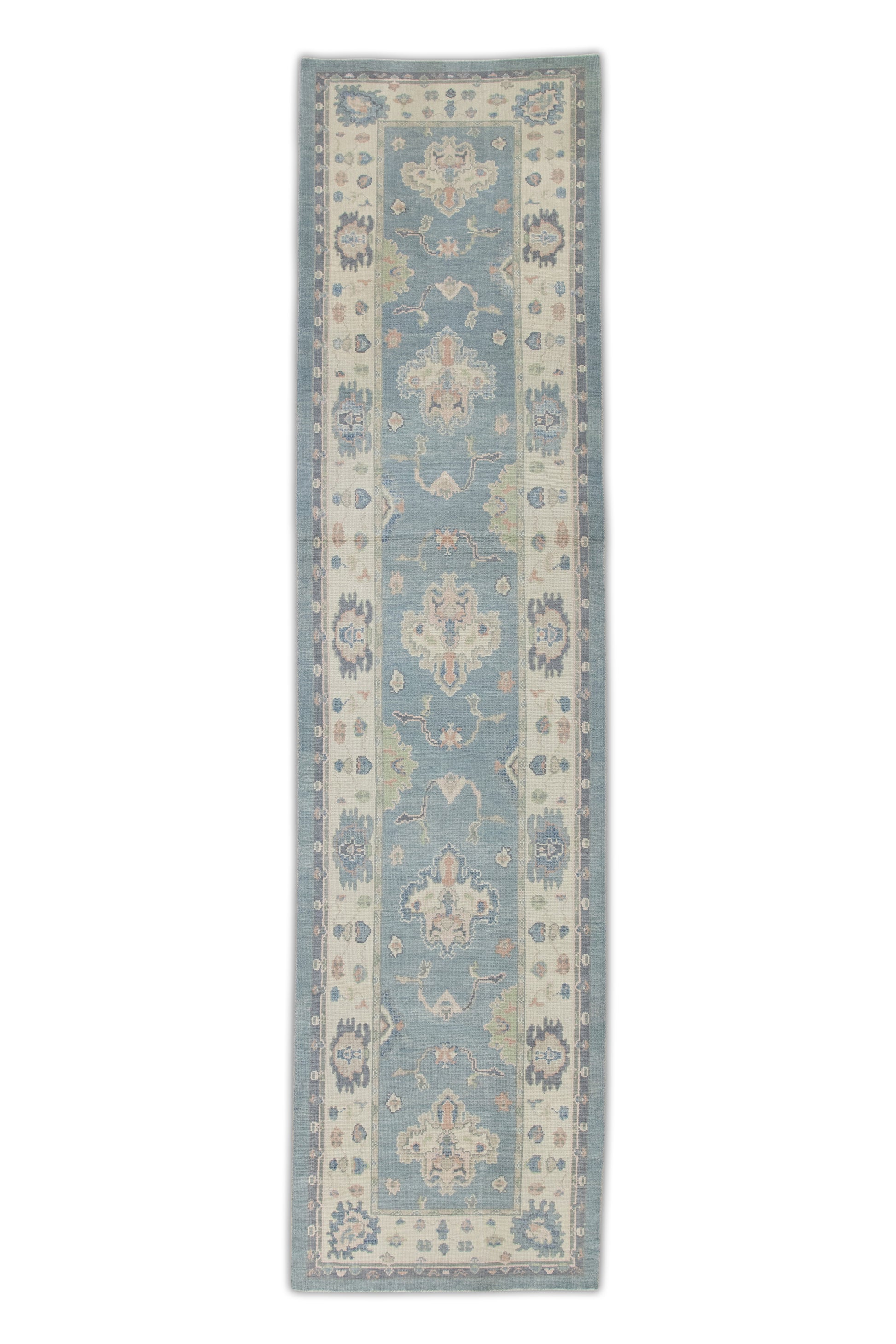 Turkish Oushak Rug 3'11" x 15'4" #7277