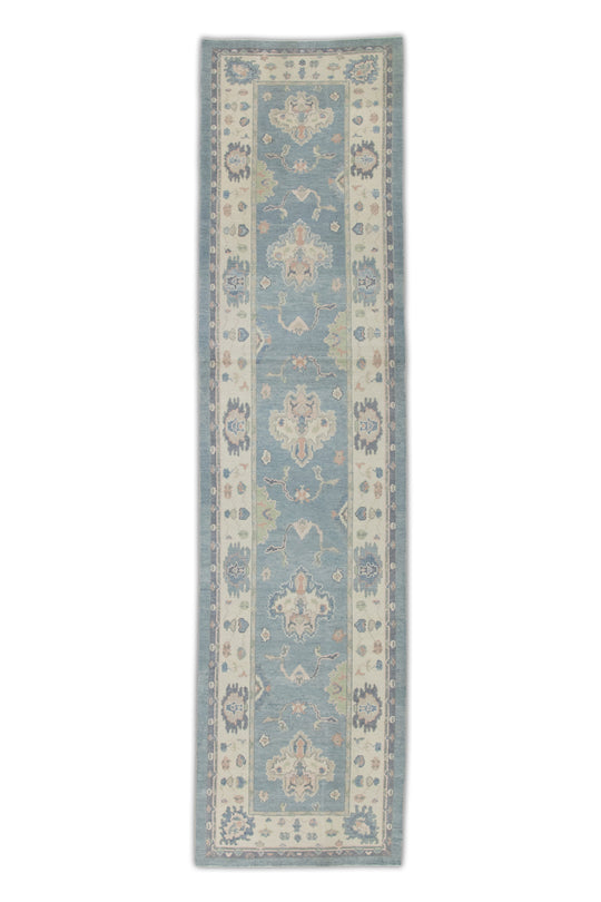 #7277 Turkish Oushak 3'11" x 15'4"