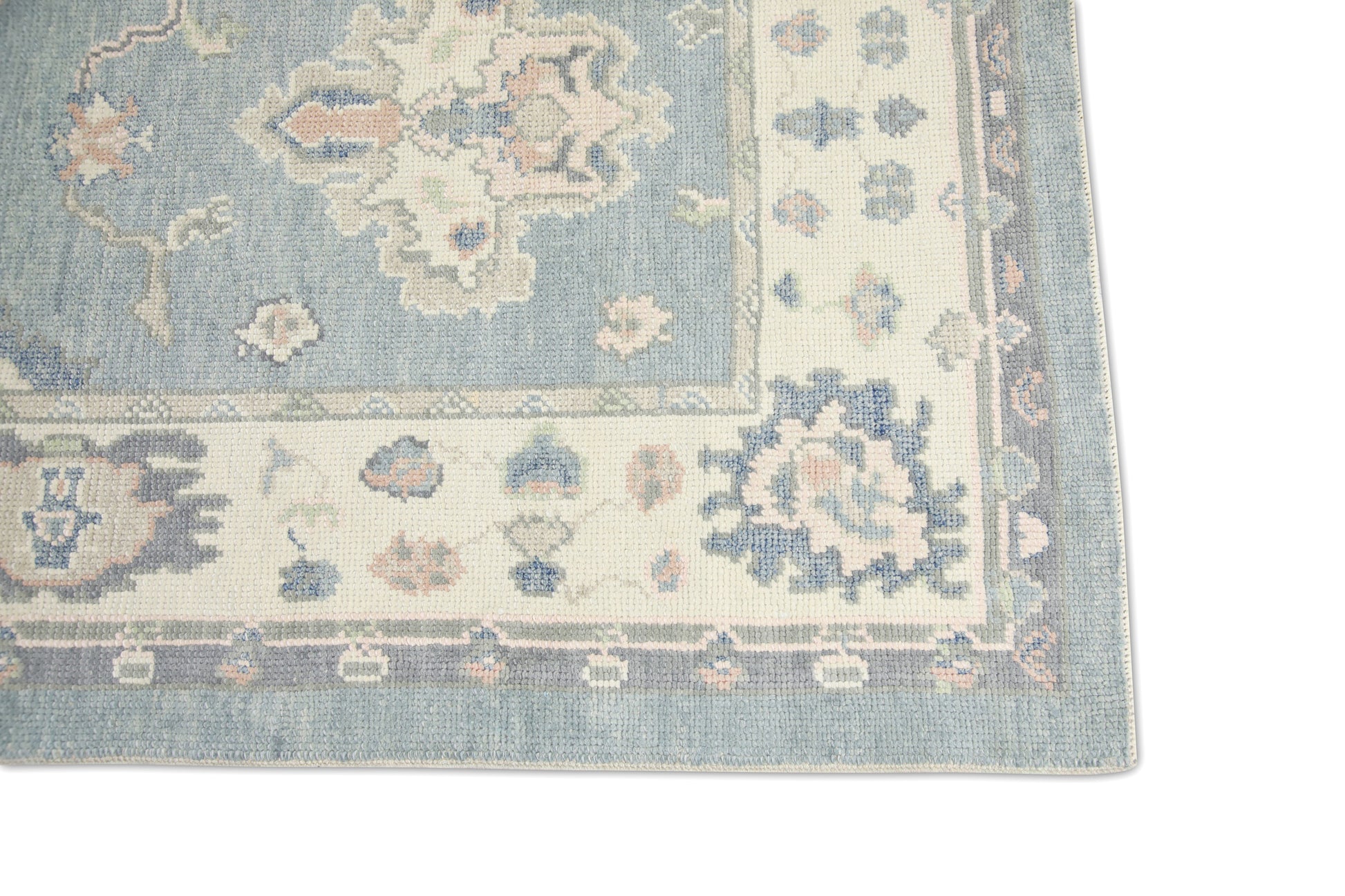 Turkish Oushak Rug 3'11" x 15'4" #7277