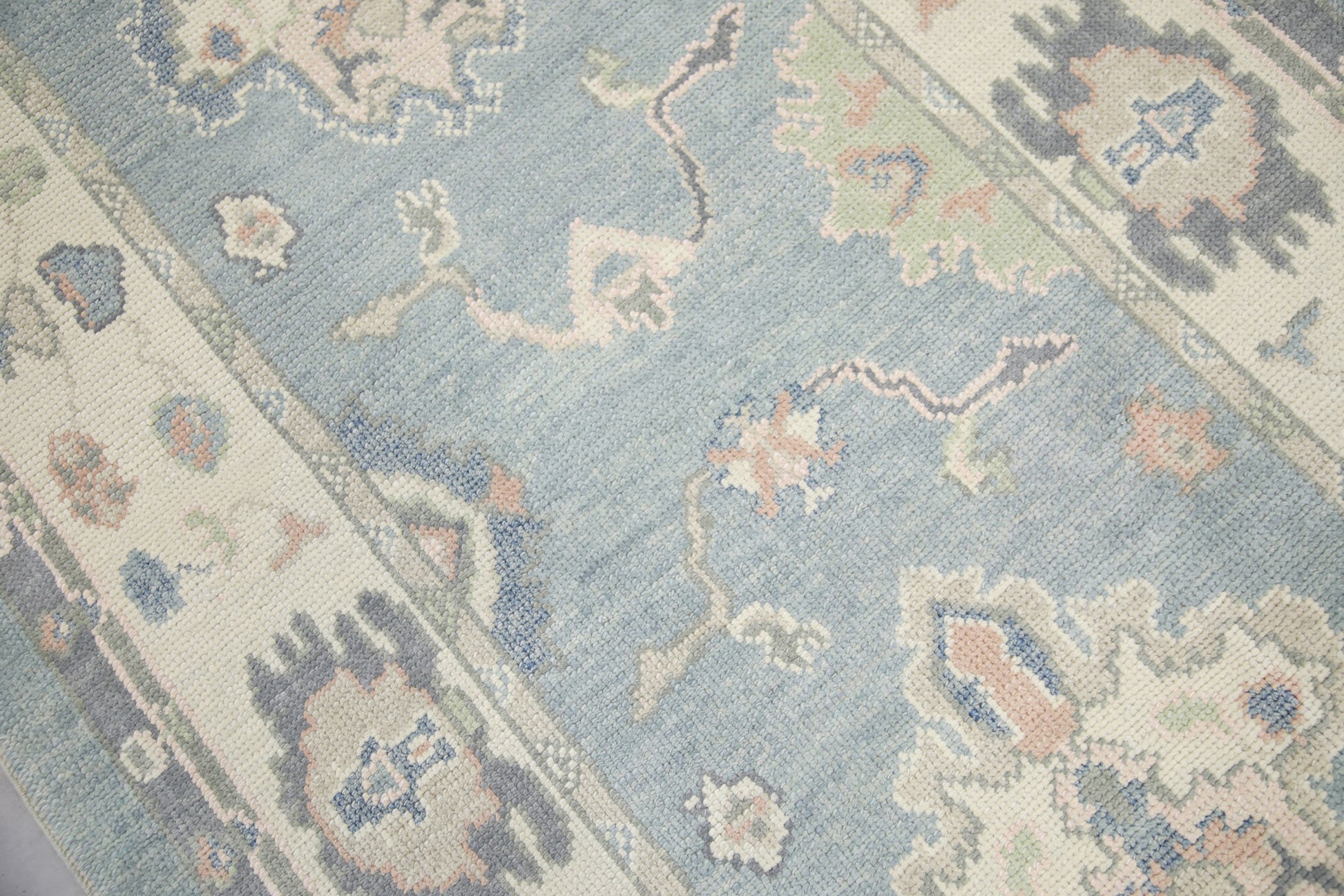 Turkish Oushak Rug 3'11" x 15'4" #7277
