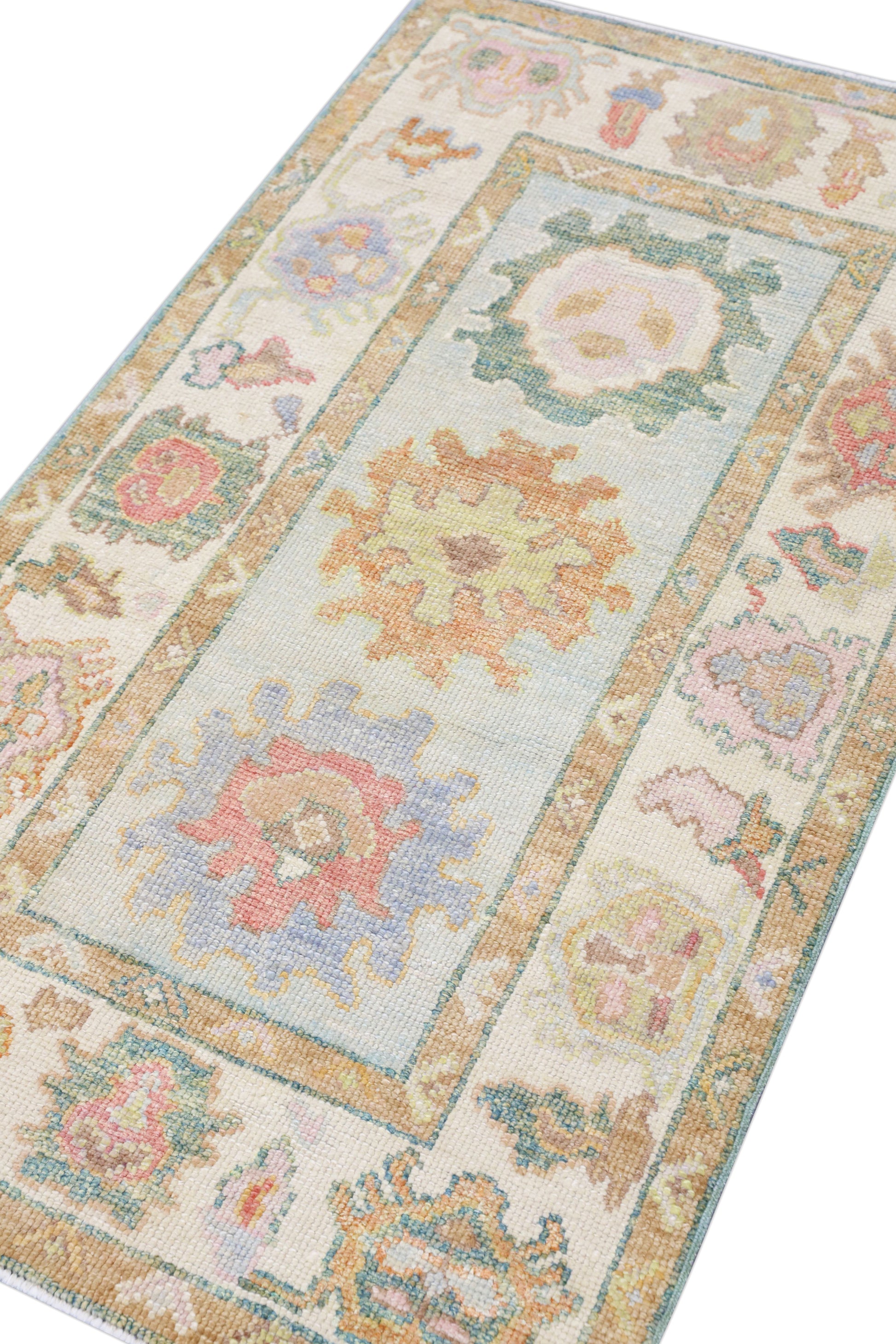 Turkish Oushak Rug 2'11" x 5' #4312