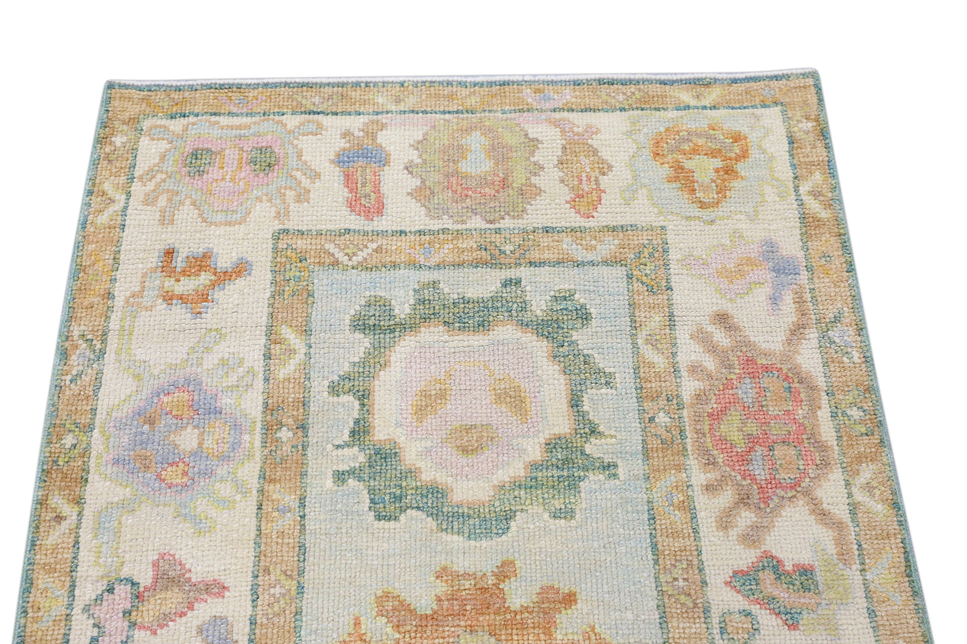 Turkish Oushak Rug 2'11" x 5' #4312