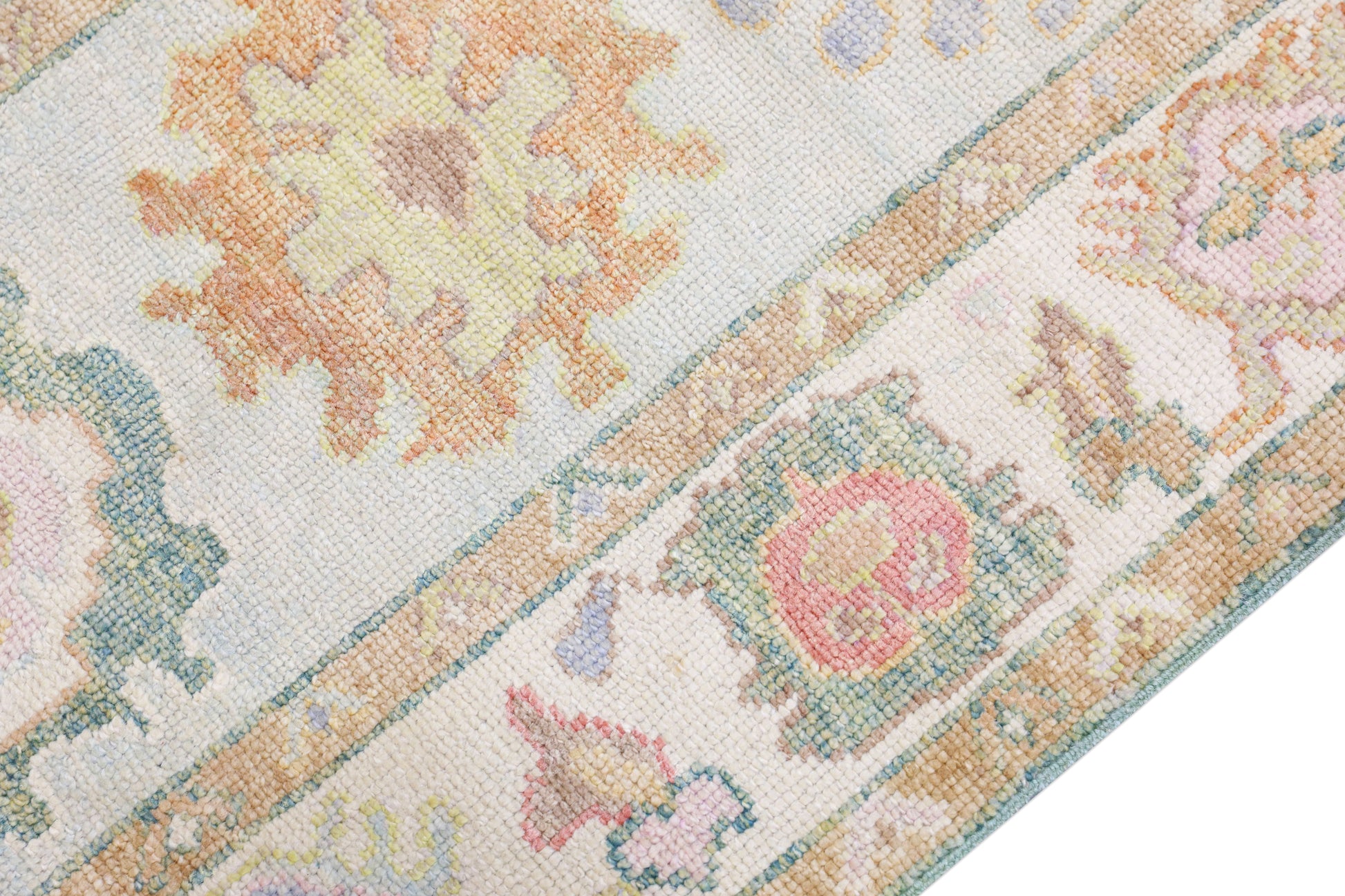 Turkish Oushak Rug 2'11" x 5' #4312