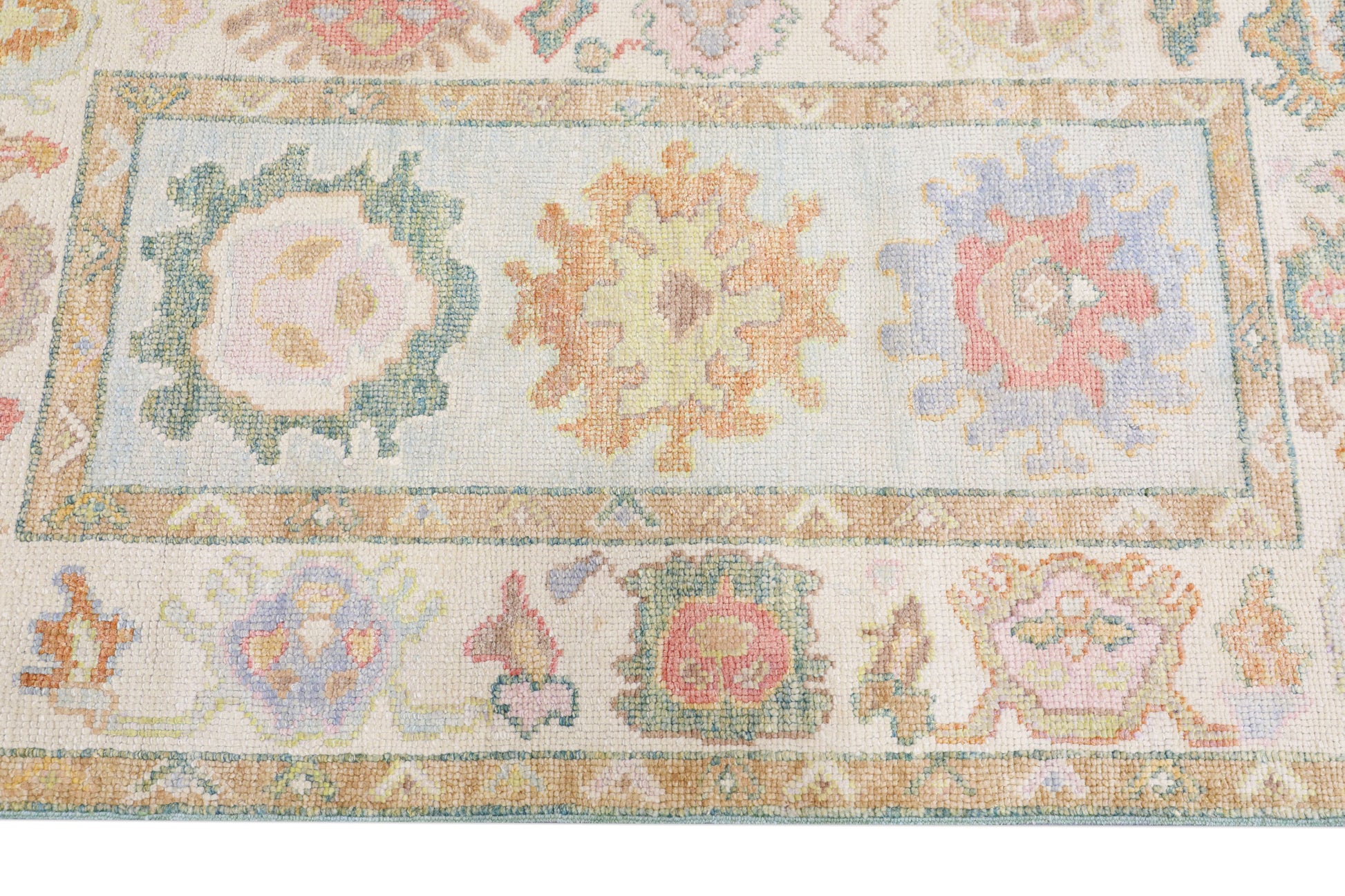 Turkish Oushak Rug 2'11" x 5' #4312
