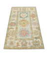 Turkish Oushak Rug 2'11" x 5' #4312