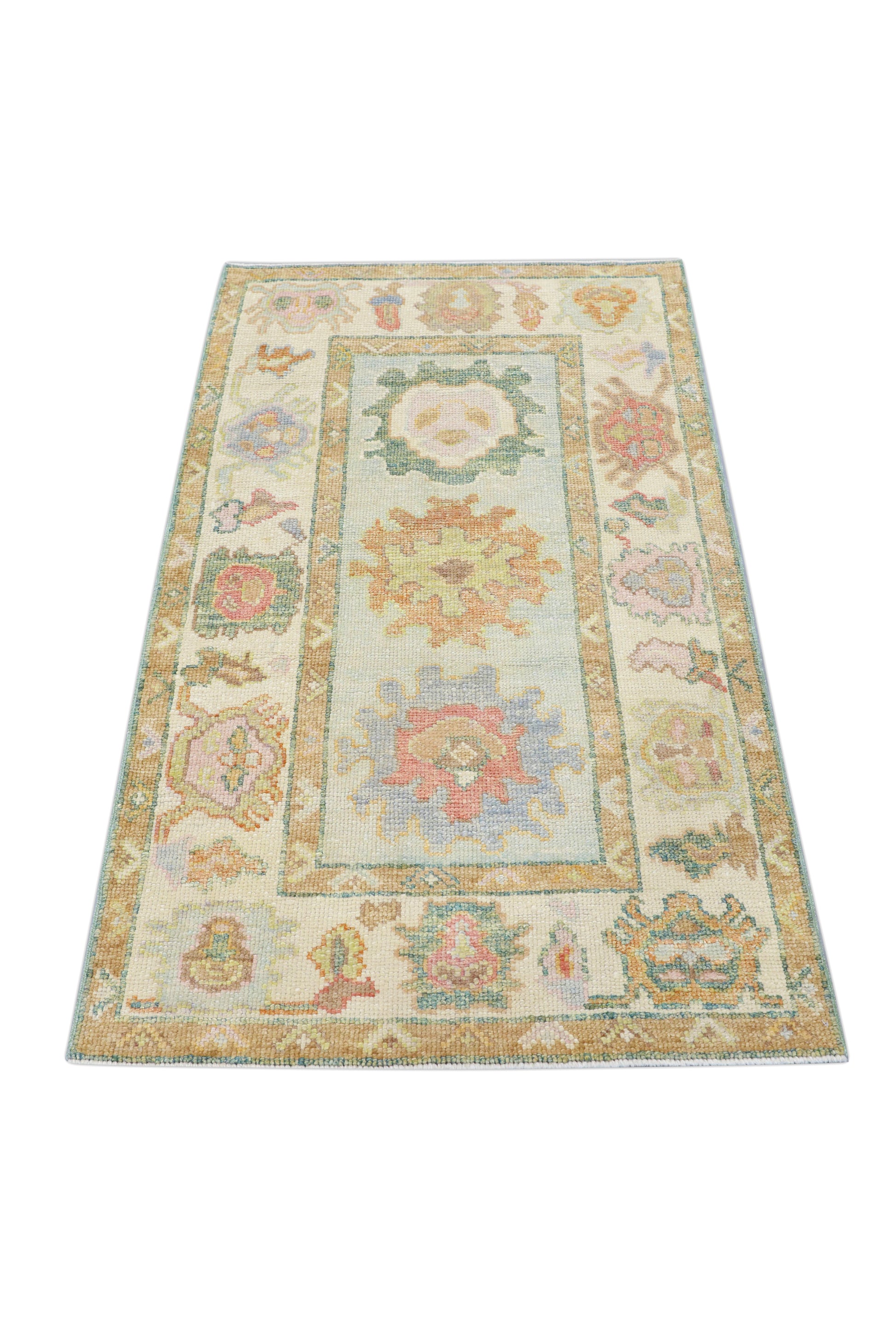 Turkish Oushak Rug 2'11" x 5' #4312