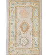 Turkish Oushak Rug 3'4" x 5'6" #4124