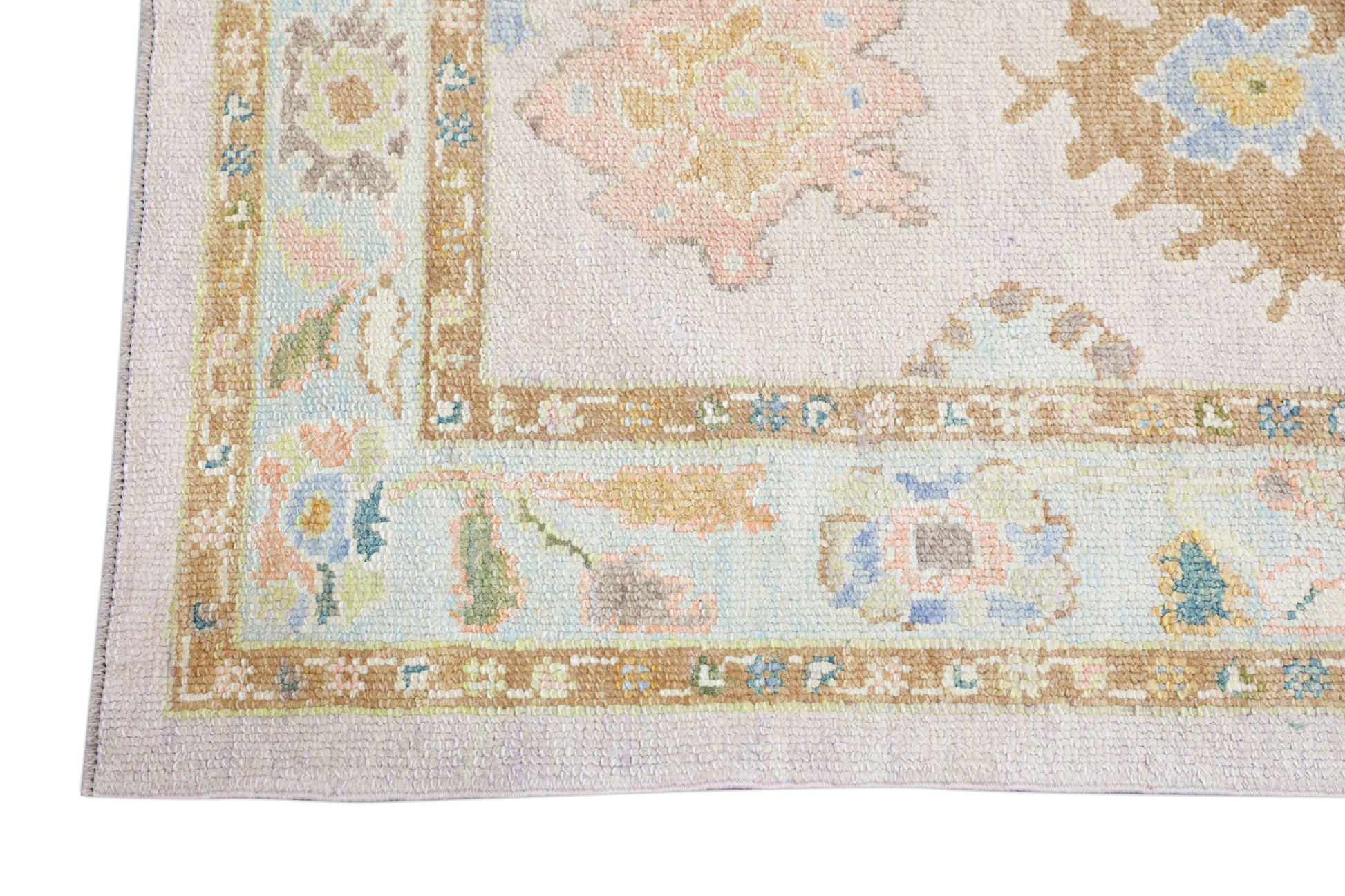 Turkish Oushak Rug 3'4" x 5'6" #4124