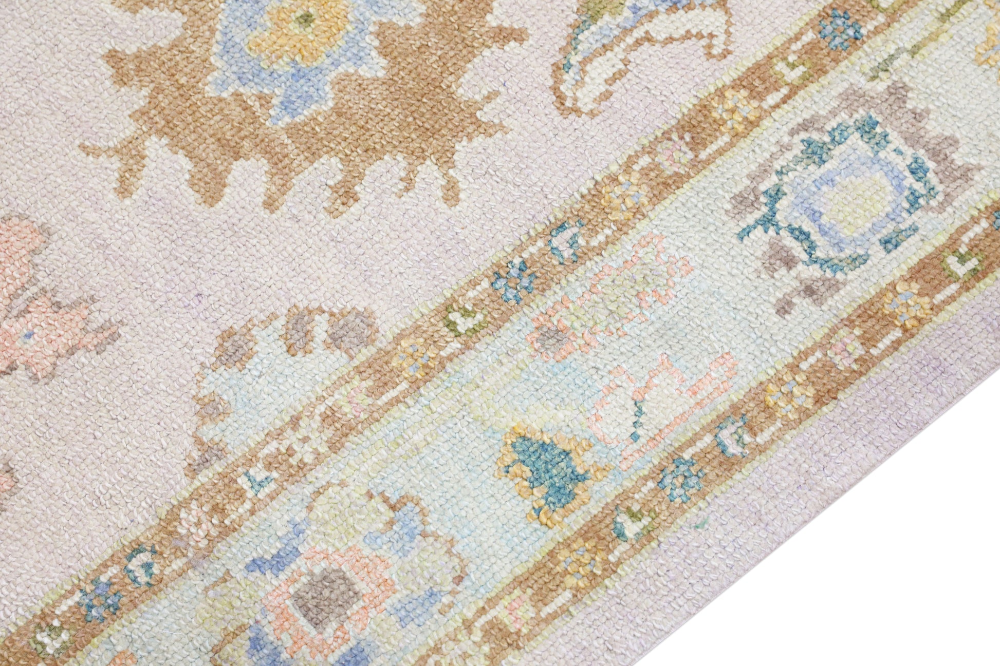 Turkish Oushak Rug 3'4" x 5'6" #4124