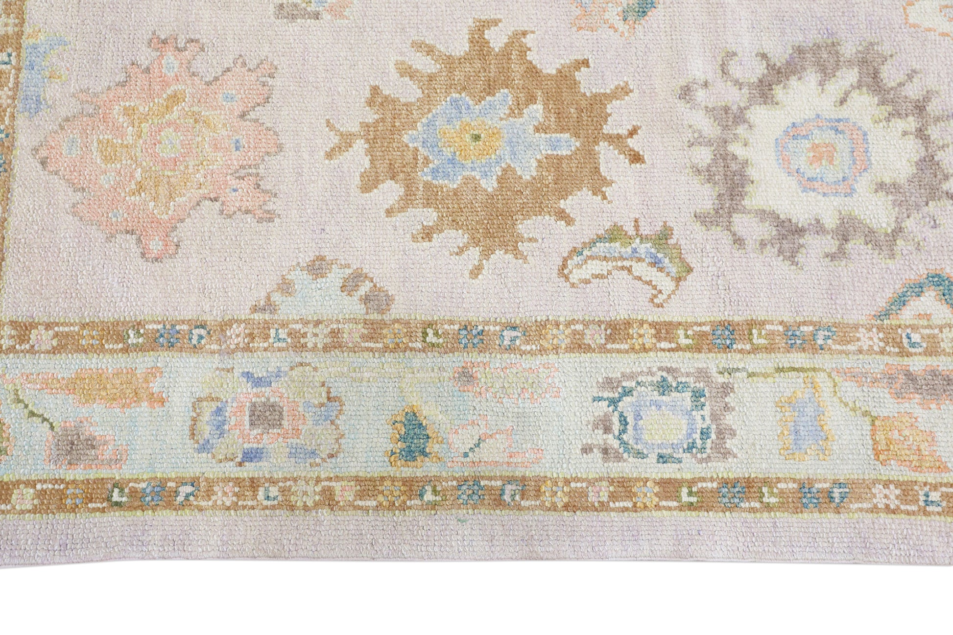 Turkish Oushak Rug 3'4" x 5'6" #4124