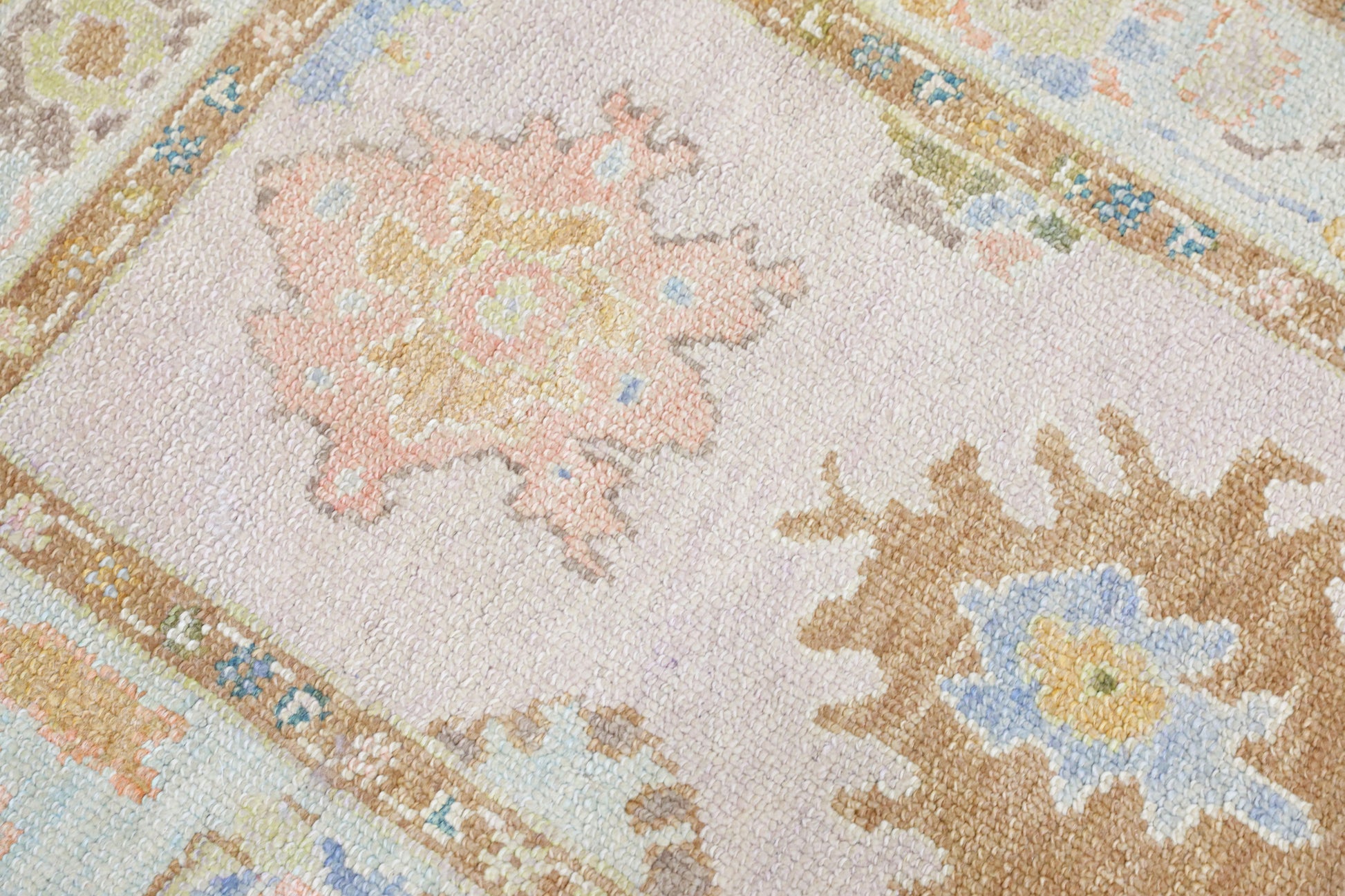 Turkish Oushak Rug 3'4" x 5'6" #4124