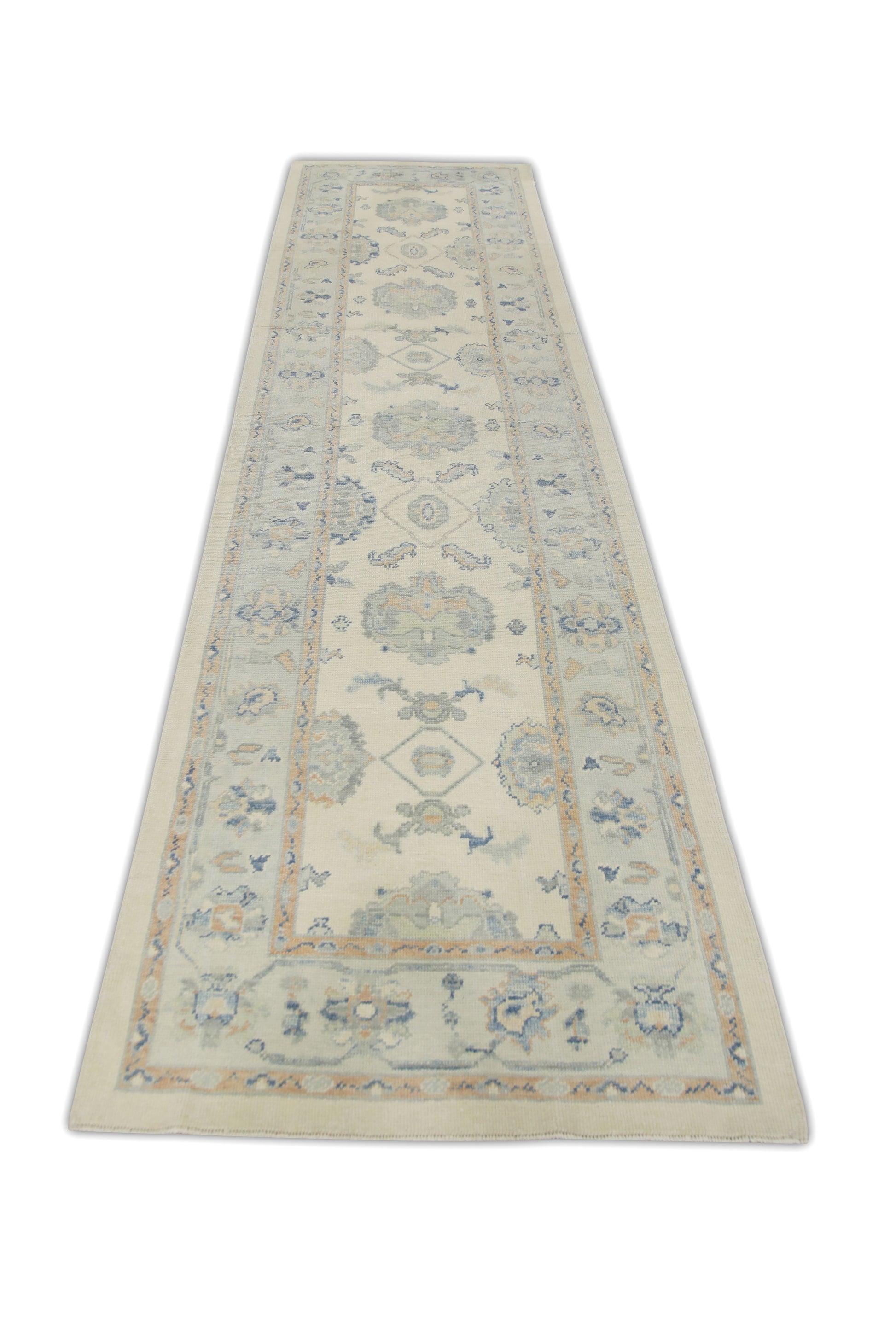 Turkish Oushak Rug 3'11" x 14'8" #7016