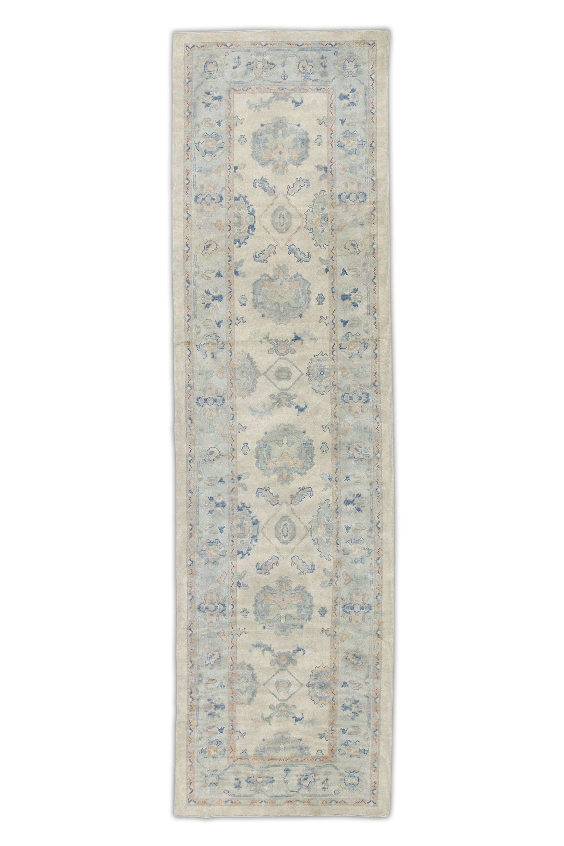 Turkish Oushak Rug 3'11" x 14'8" #7016