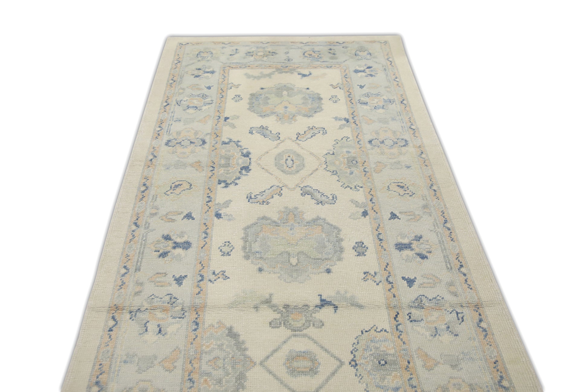 Turkish Oushak Rug 3'11" x 14'8" #7016