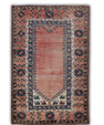 Turkish Vintage Anatolian Rug  3'11" x 5'10" #2125