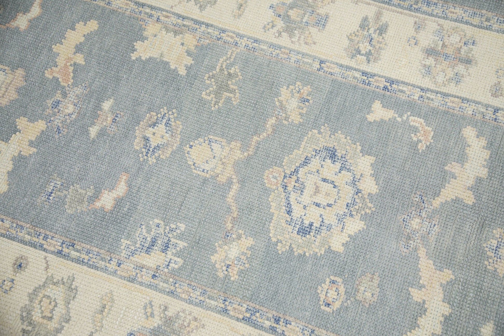 Turkish Oushak Rug 3' x 15'9" #7297