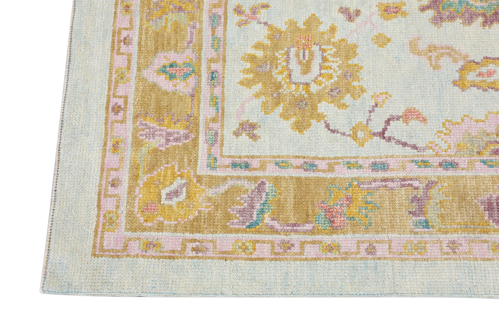 Turkish Oushak Rug 2'10" x 5'2" #4164