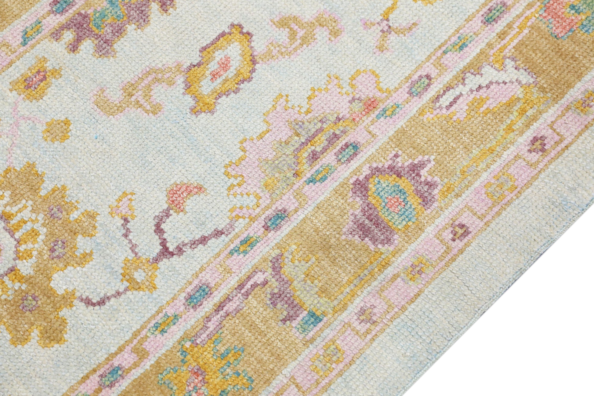 Turkish Oushak Rug 2'10" x 5'2" #4164