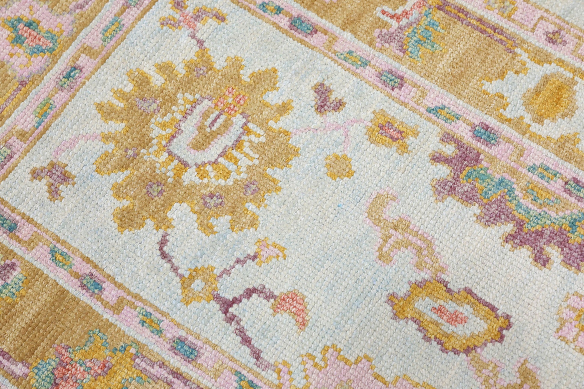 Turkish Oushak Rug 2'10" x 5'2" #4164