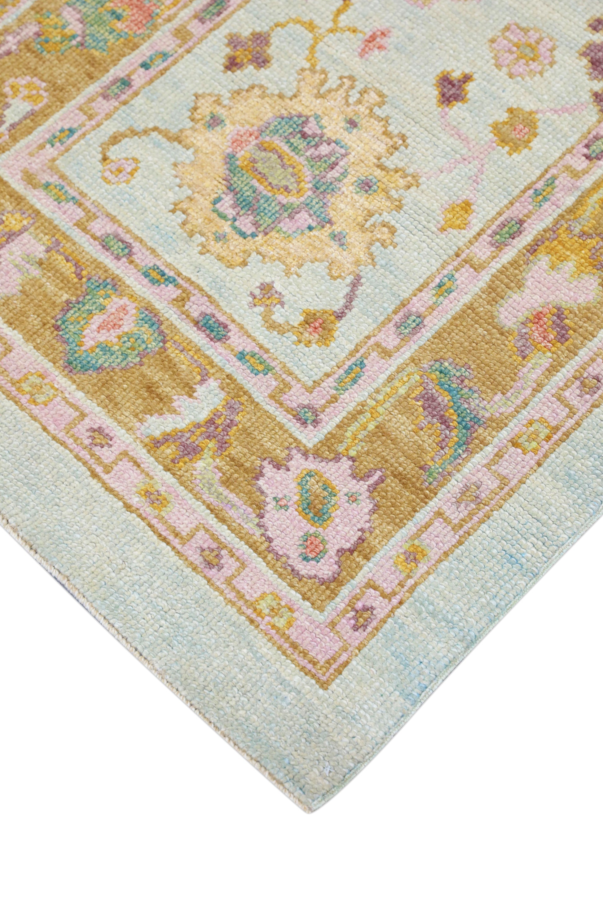 Turkish Oushak Rug 2'10" x 5'2" #4164