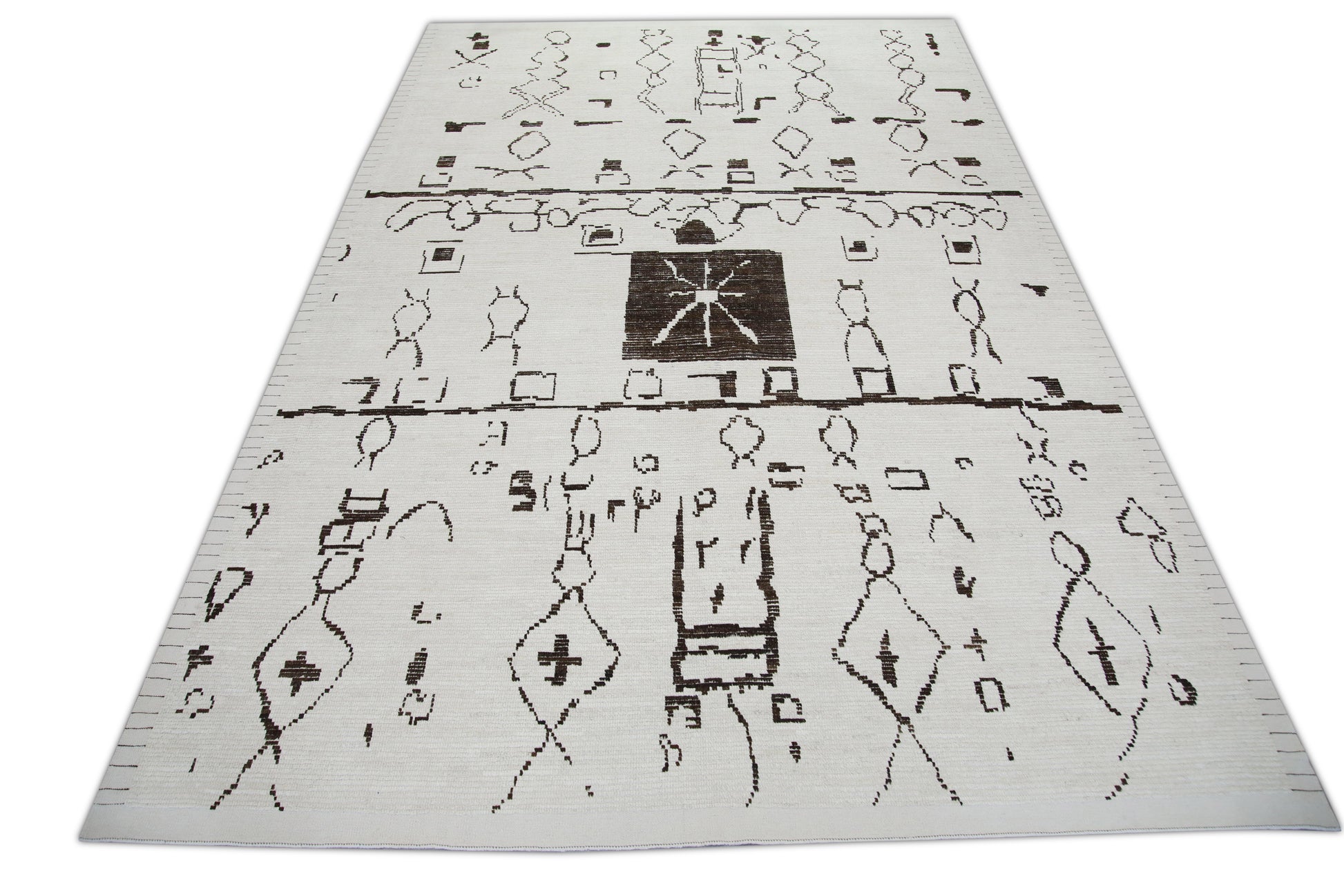 Turkish Tulu Rug Hand Knotted 9'10" x 14'2" #5835