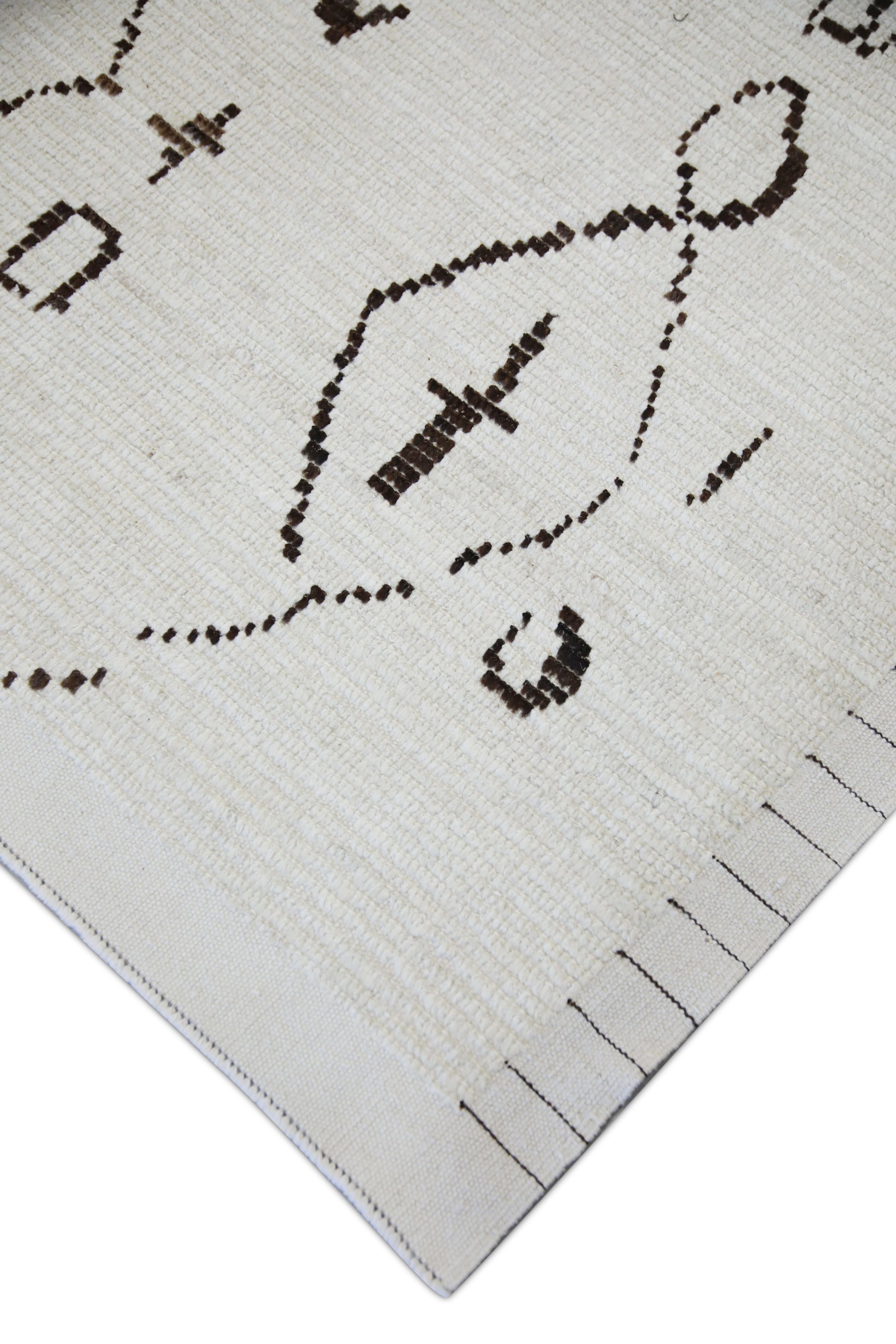 Turkish Tulu Rug Hand Knotted 9'10" x 14'2" #5835