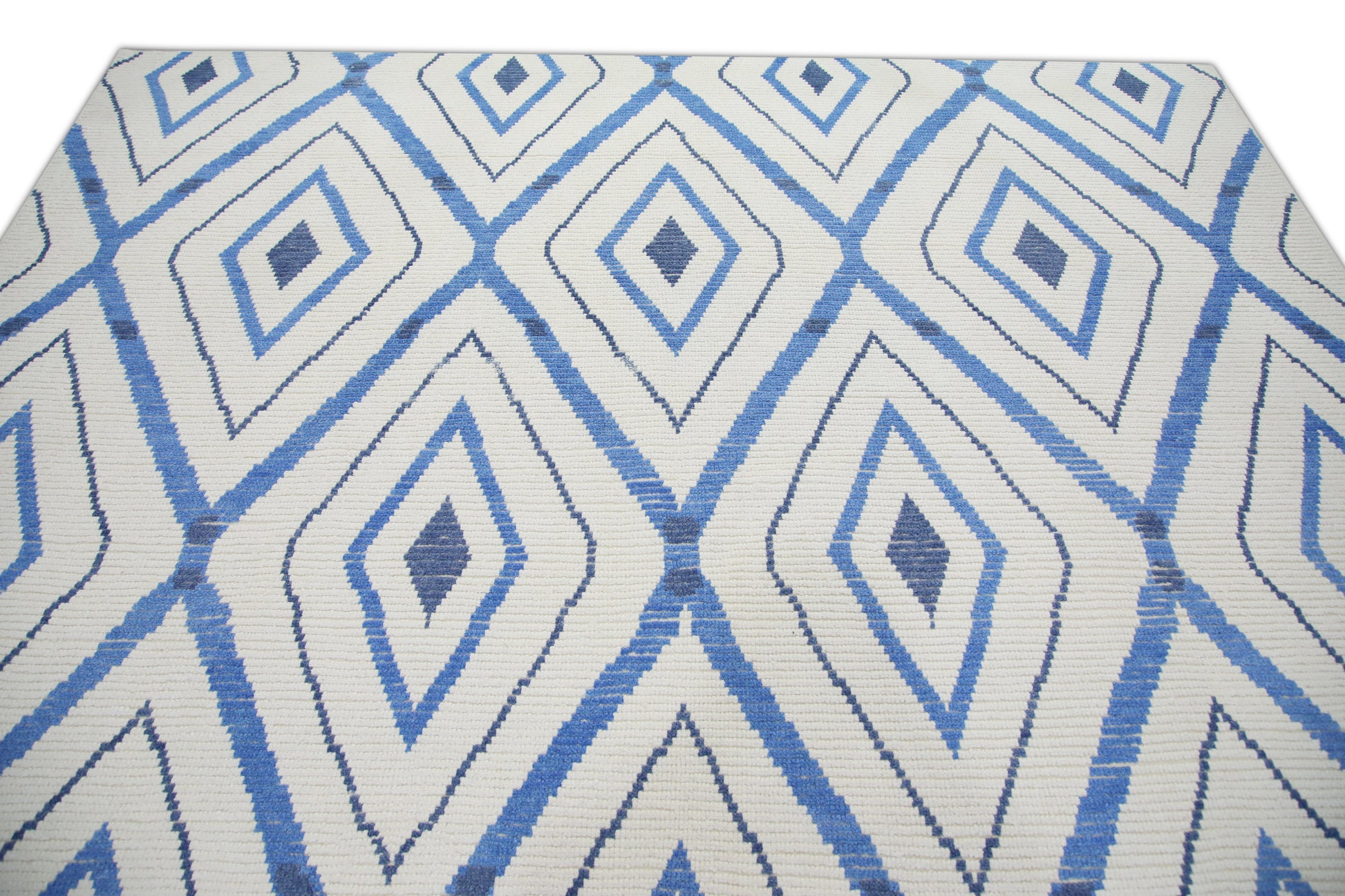 Turkish Tulu Rug Hand Knotted 9'9" x 14' #5221