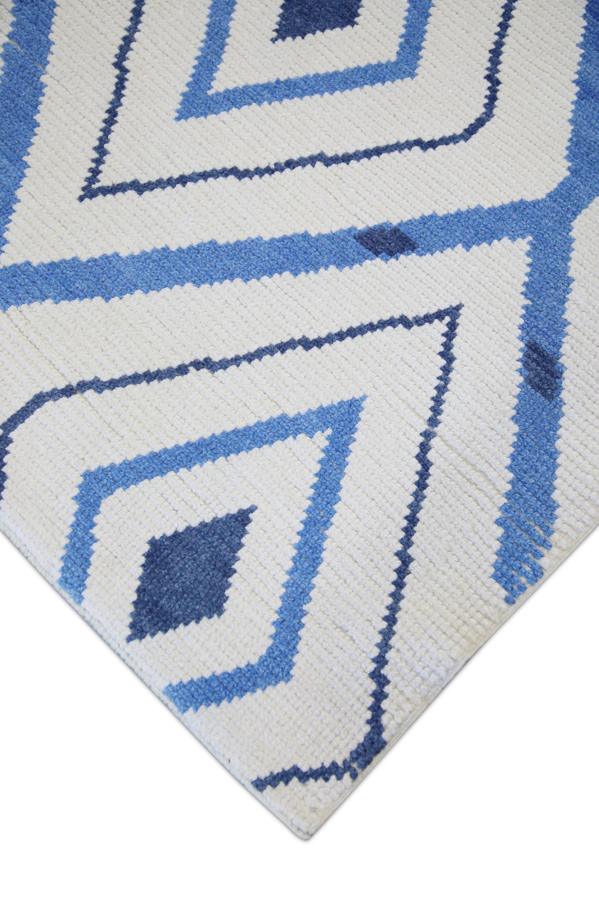 Turkish Tulu Rug Hand Knotted 9'9" x 14' #5221