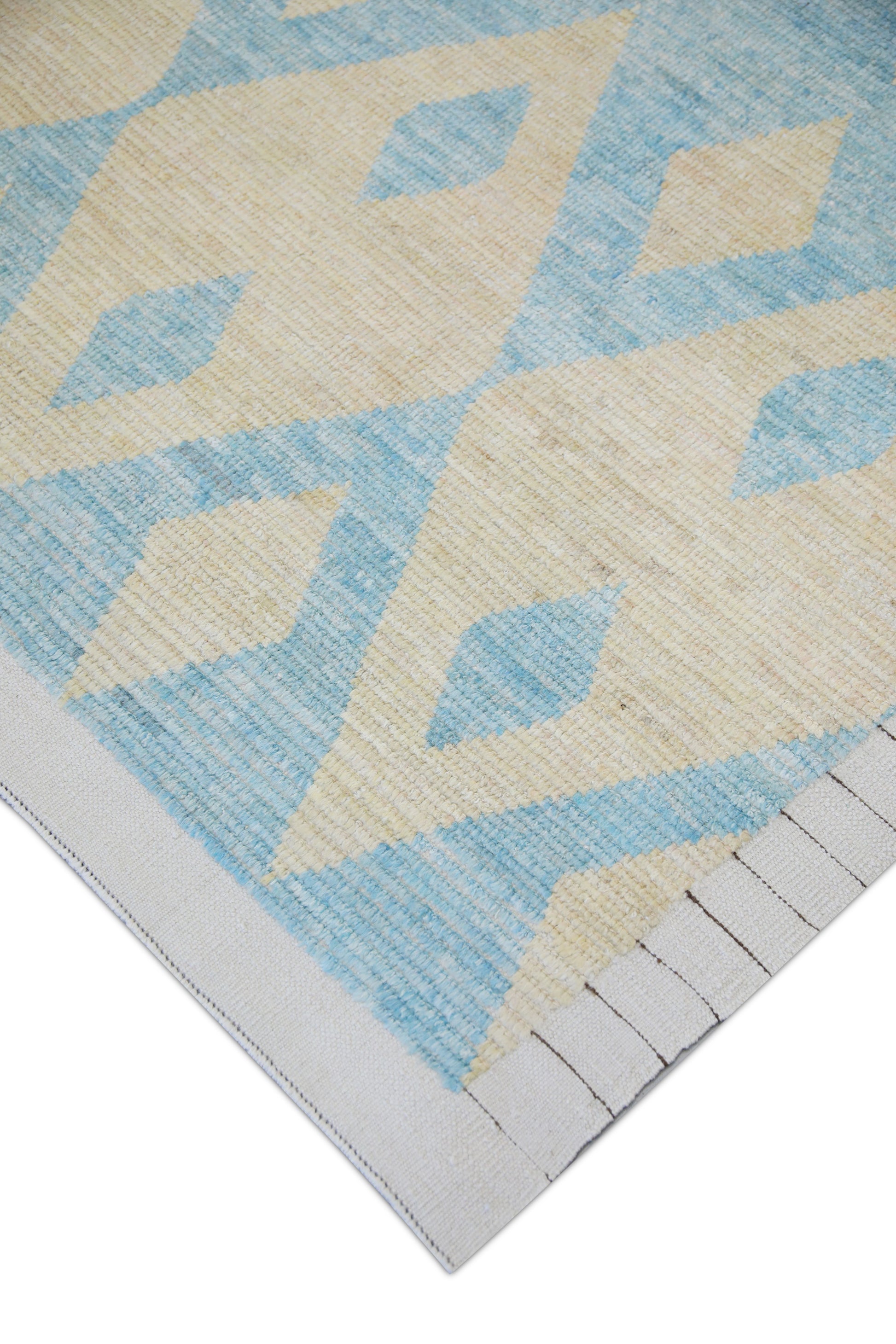 Turkish Tulu Rug Hand Knotted 9' x 11'11" #5841
