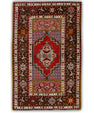 Turkish Vintage Anatolian Rug  3'9" x 5'9" #273