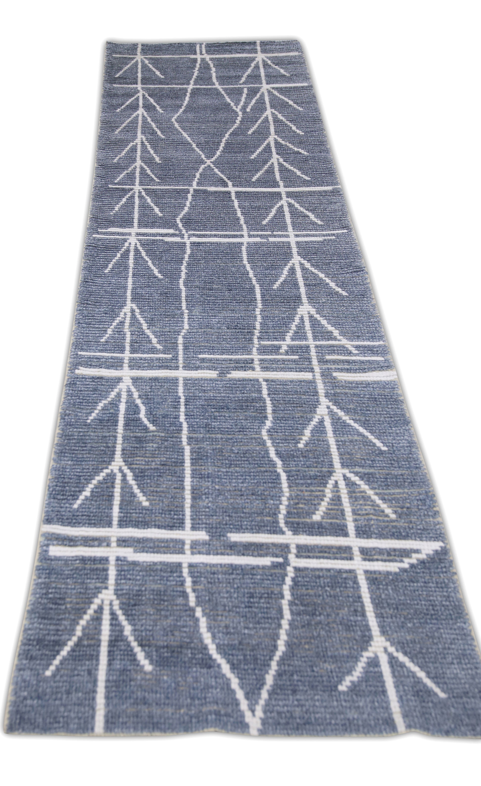 Turkish Tulu Rug Hand Knotted 2'10" x 11' #6387