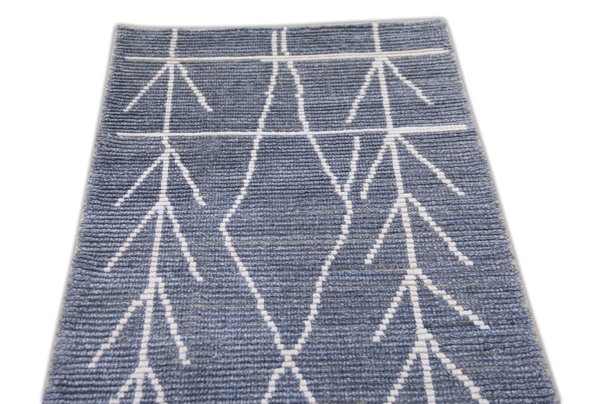 Turkish Tulu Rug Hand Knotted 2'10" x 11' #6387