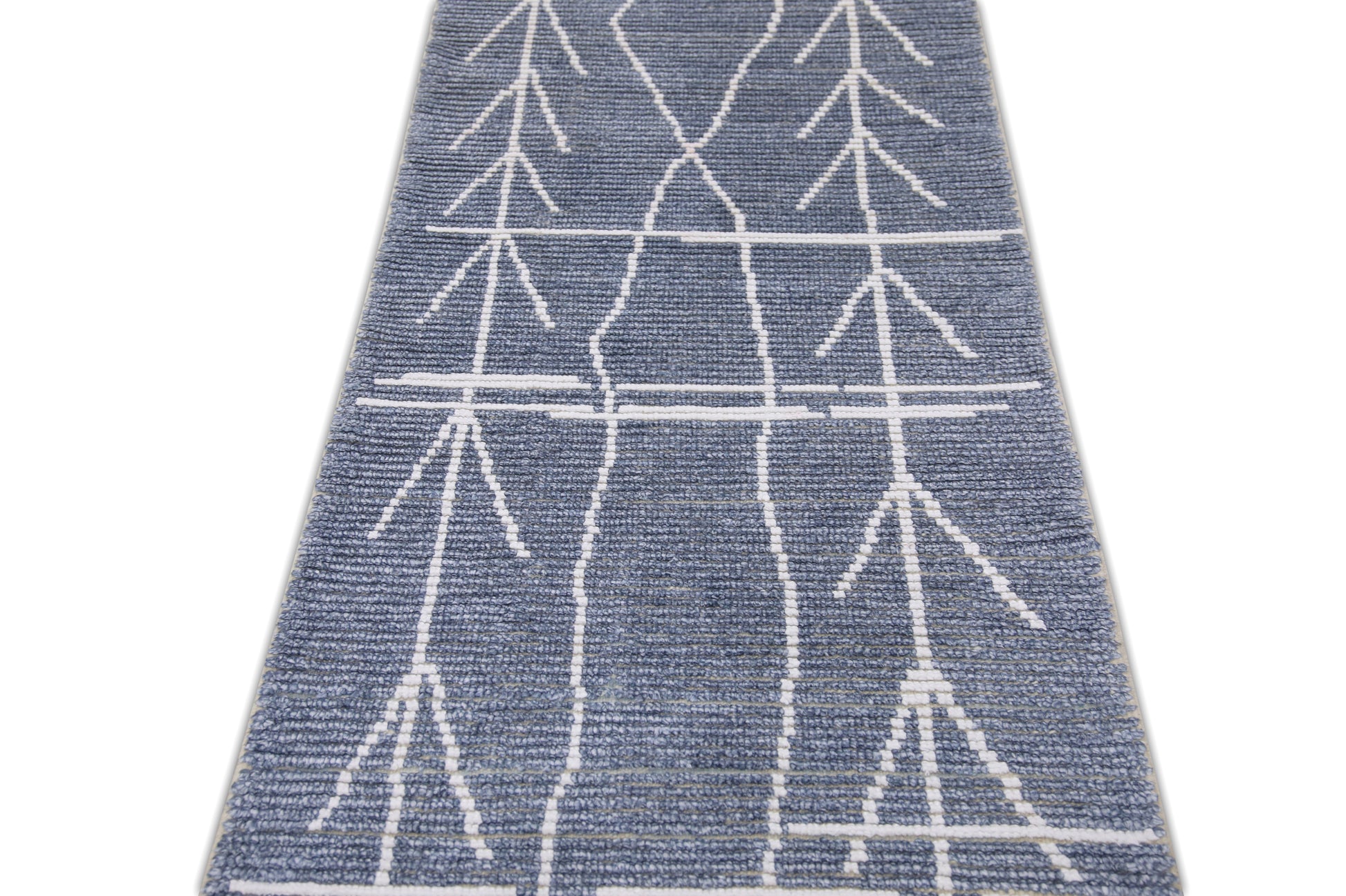 Turkish Tulu Rug Hand Knotted 2'10" x 11' #6387
