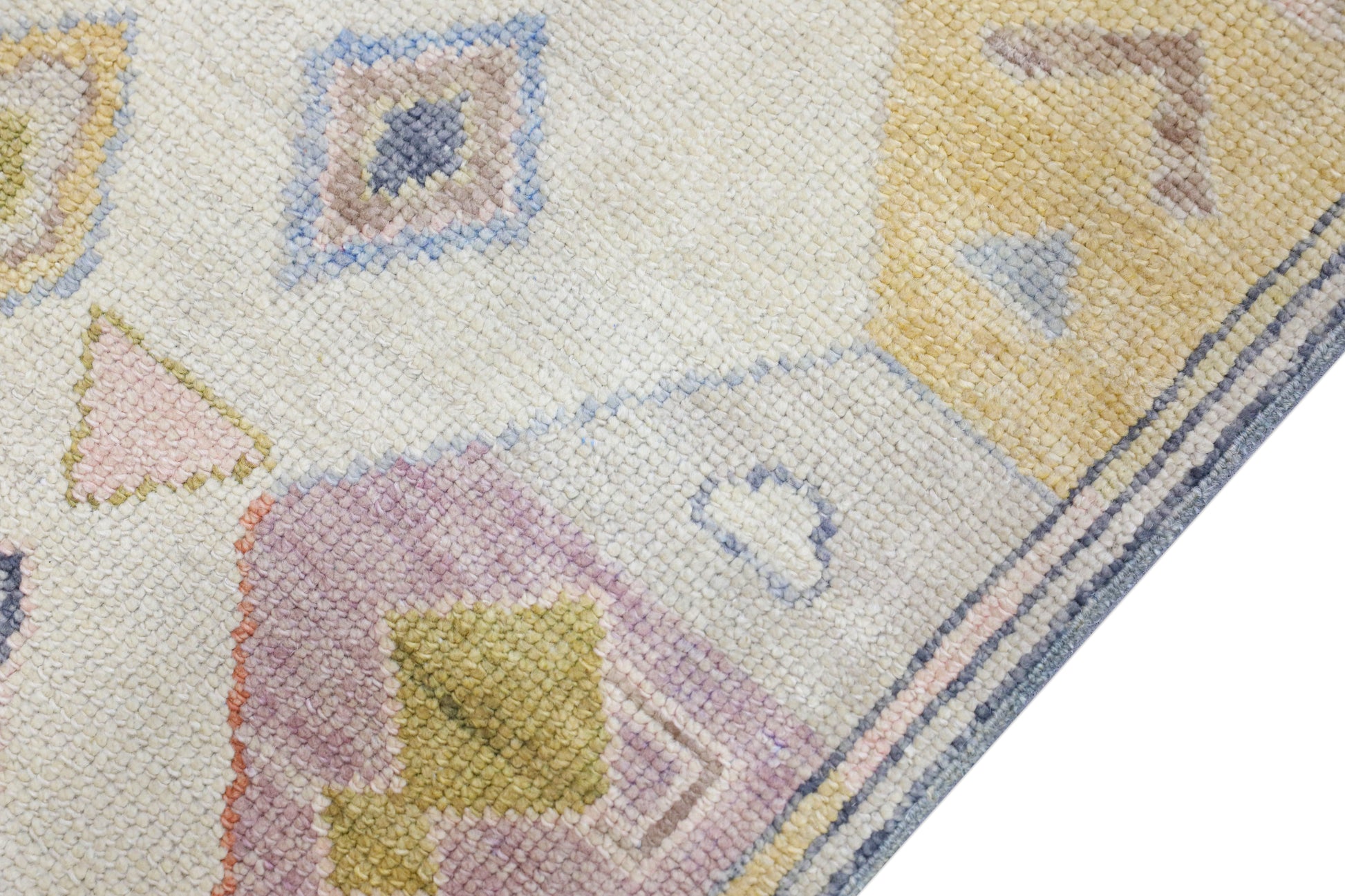 Turkish Oushak Rug 2'10" x 4'9" #4314