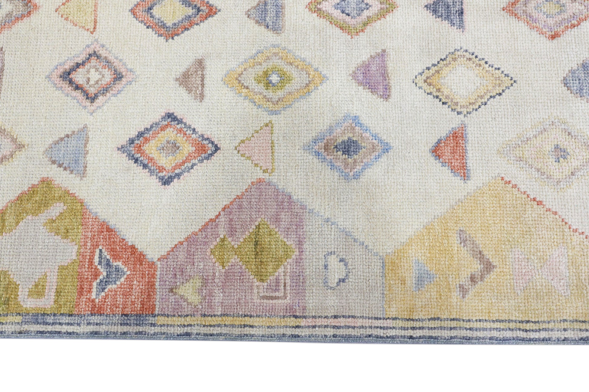 Turkish Oushak Rug 2'10" x 4'9" #4314