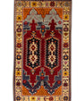 Turkish Vintage Anatolian Rug  3'9" x 6'7" #440