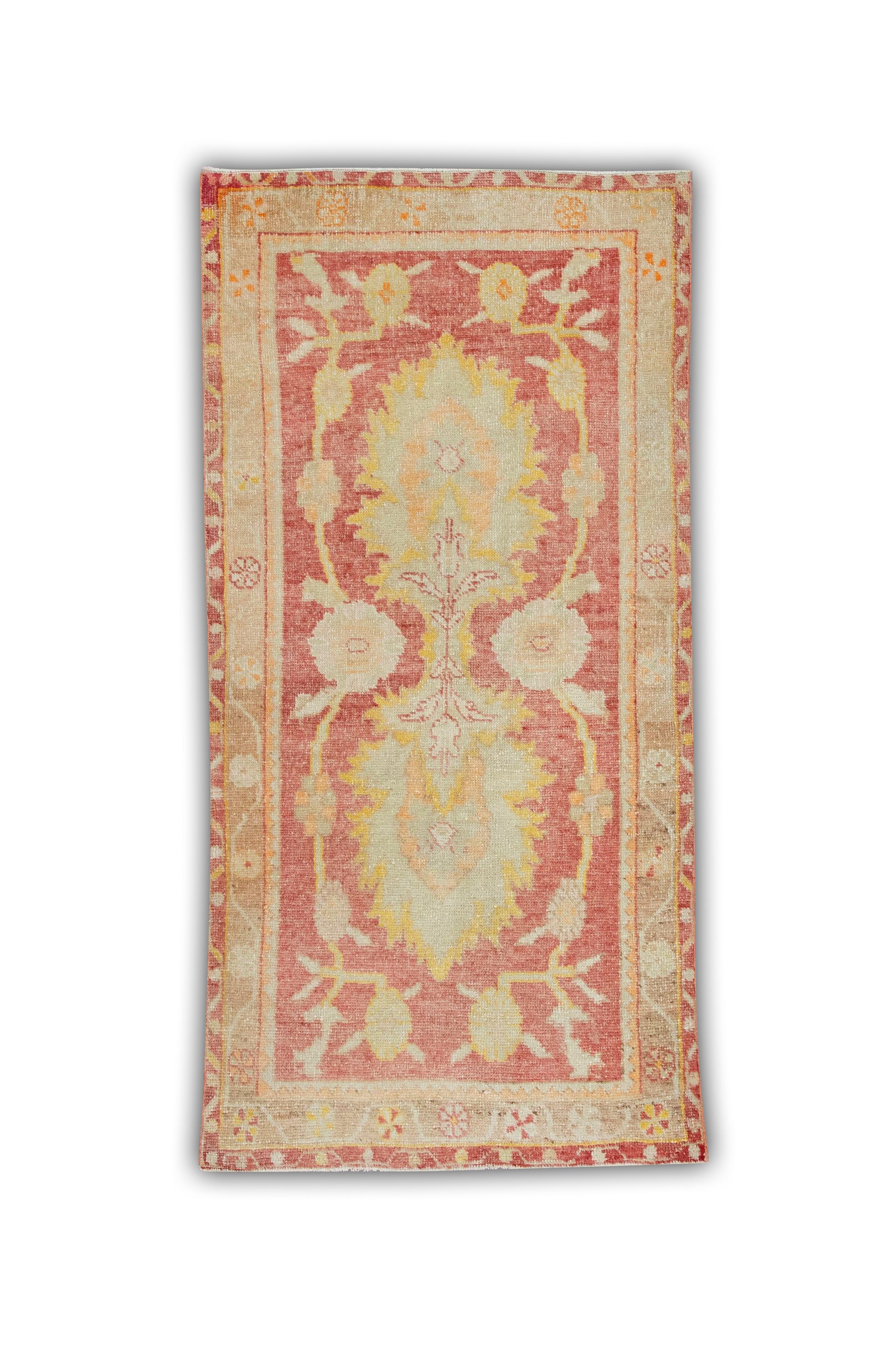 Turkish Vintage Anatolian Rug  2'7" x 5'3" #182