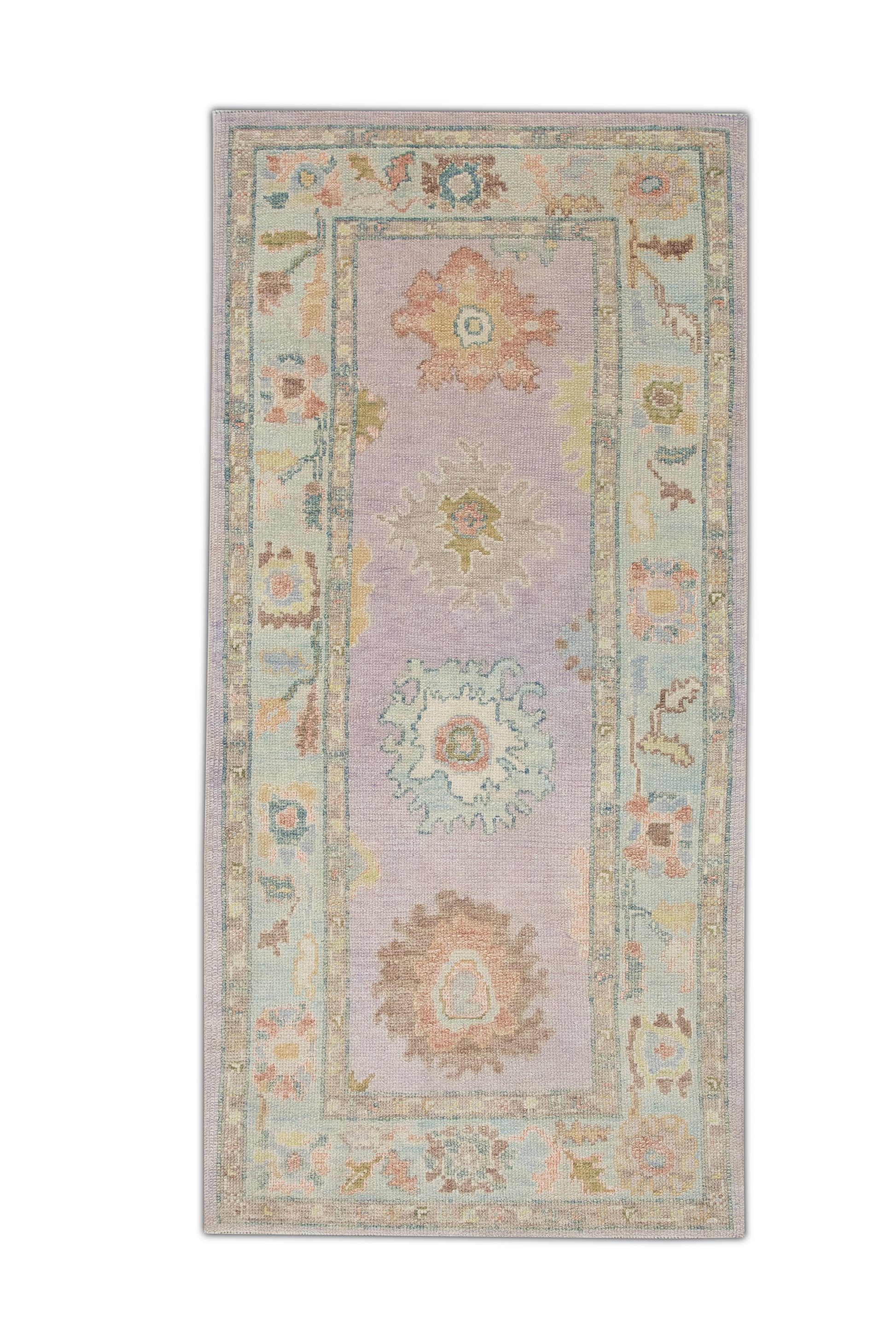 Turkish Oushak Rug 3'1" x 6'3"  #4141