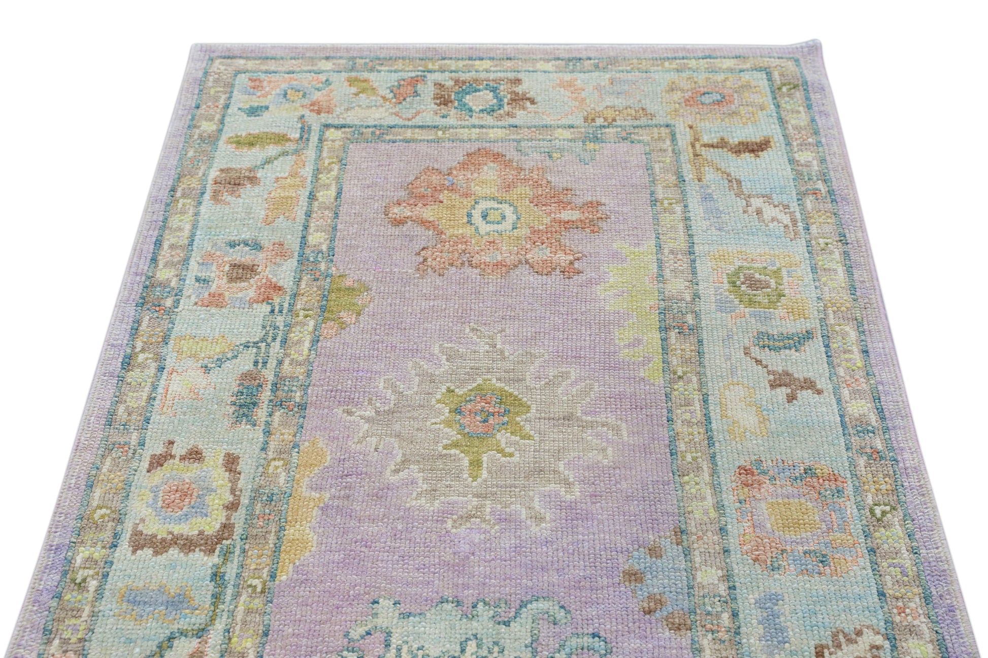 Turkish Oushak Rug 3'1" x 6'3"  #4141