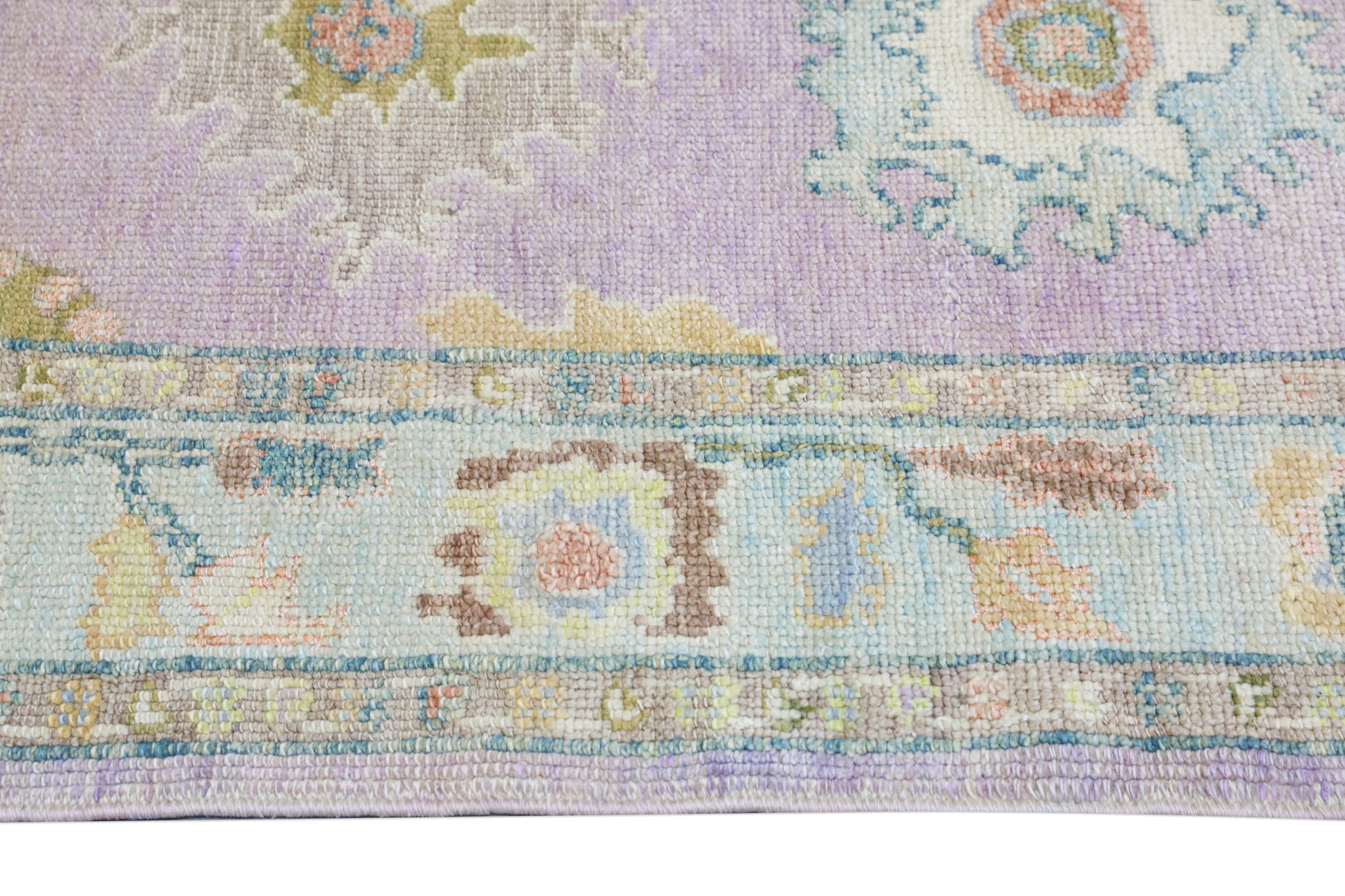 Turkish Oushak Rug 3'1" x 6'3"  #4141