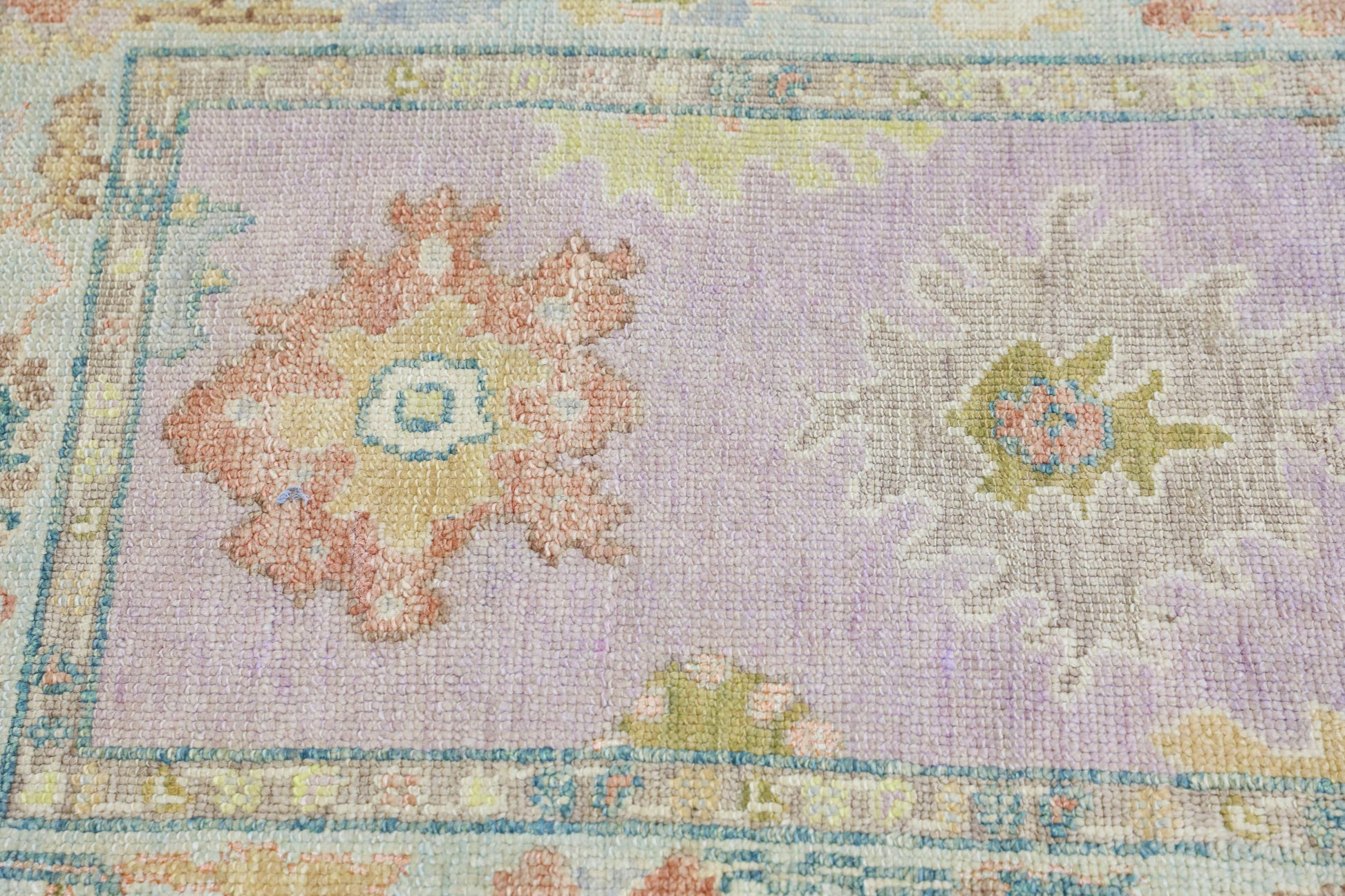 Turkish Oushak Rug 3'1" x 6'3"  #4141